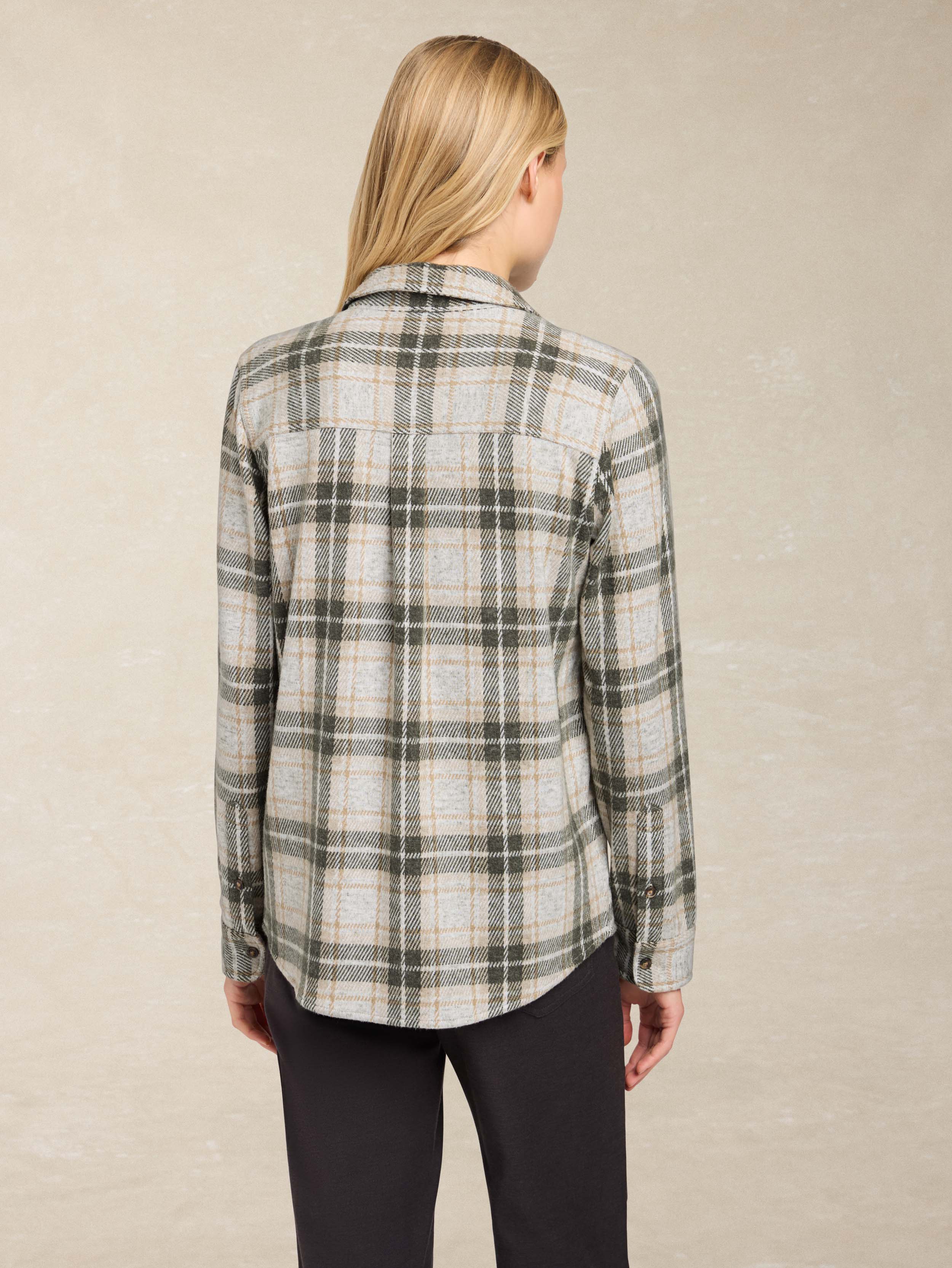  | Legend™ Sweater Shirt - Olive Grove | Faherty Brand
