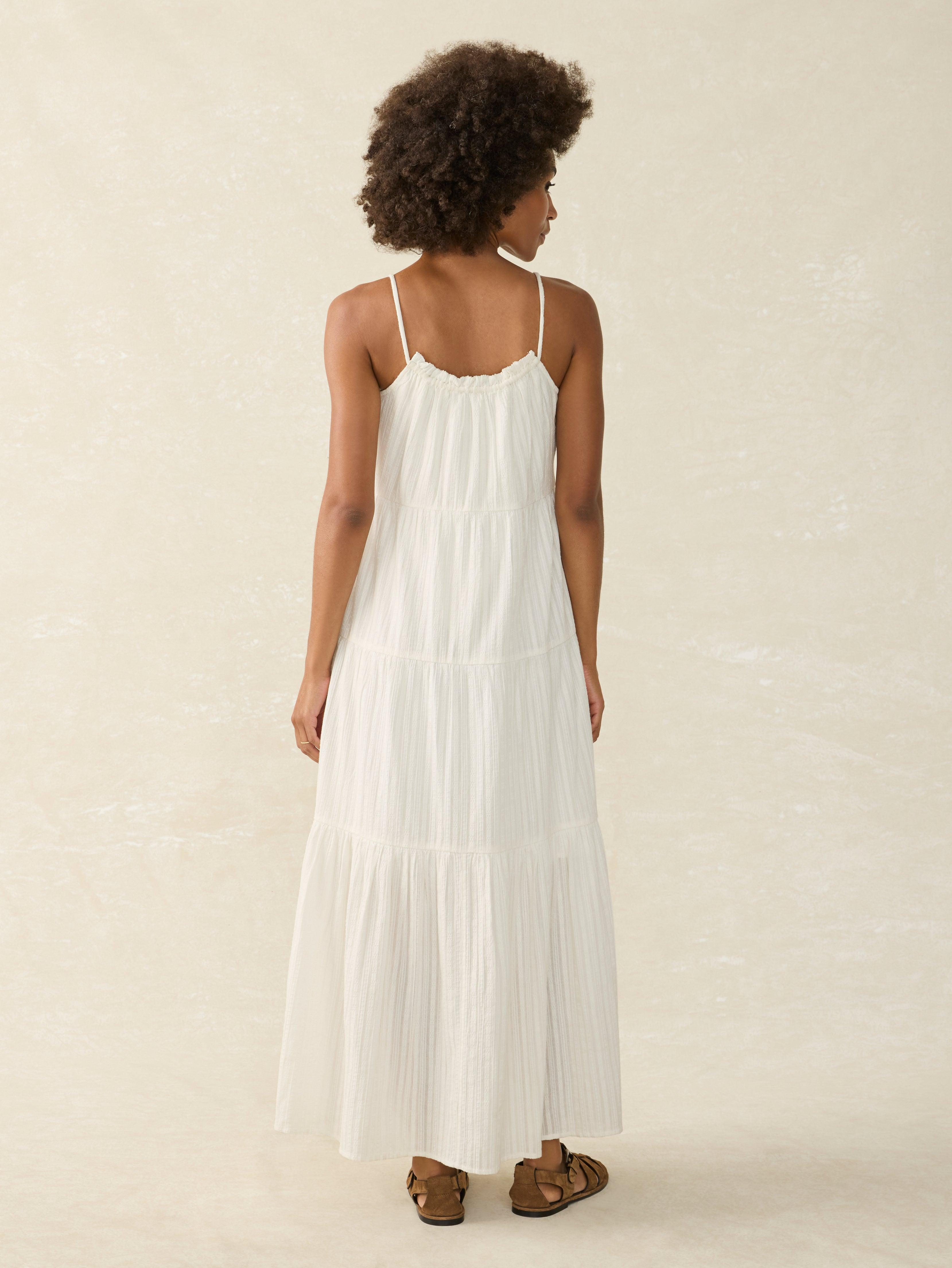 Silk Blend Sun Chaser Maxi Dress