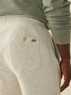 High Standard Fleece Sweatpant - Antique Ivory Heather
