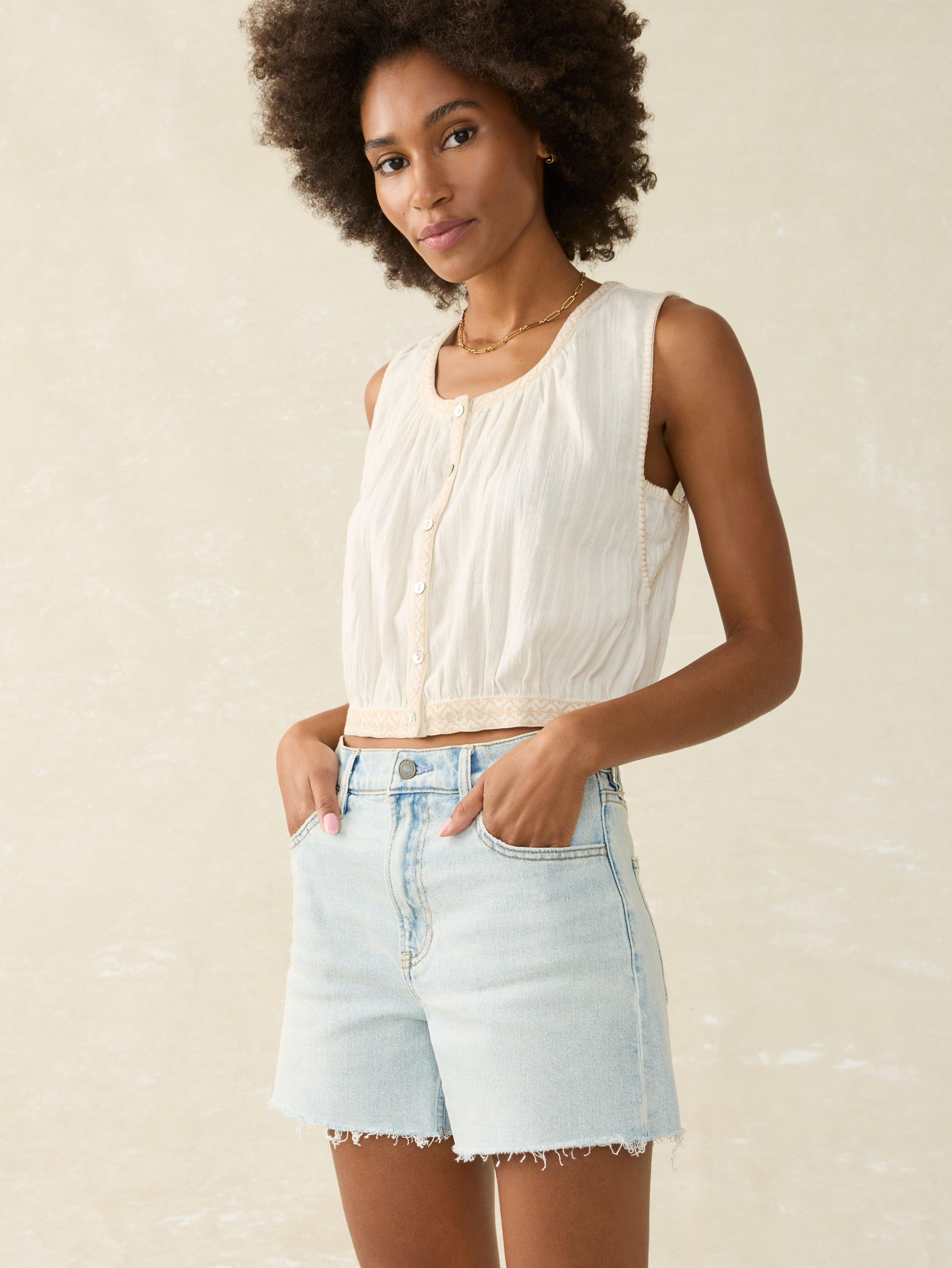 Organic Cotton Denim Short