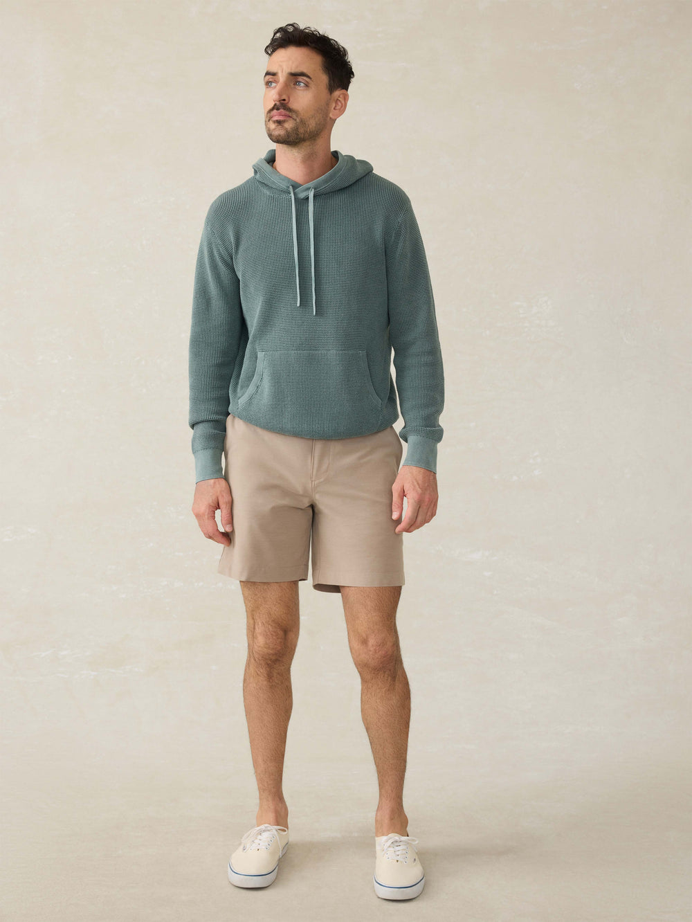 9957 Khaki Pocket Detailed Short