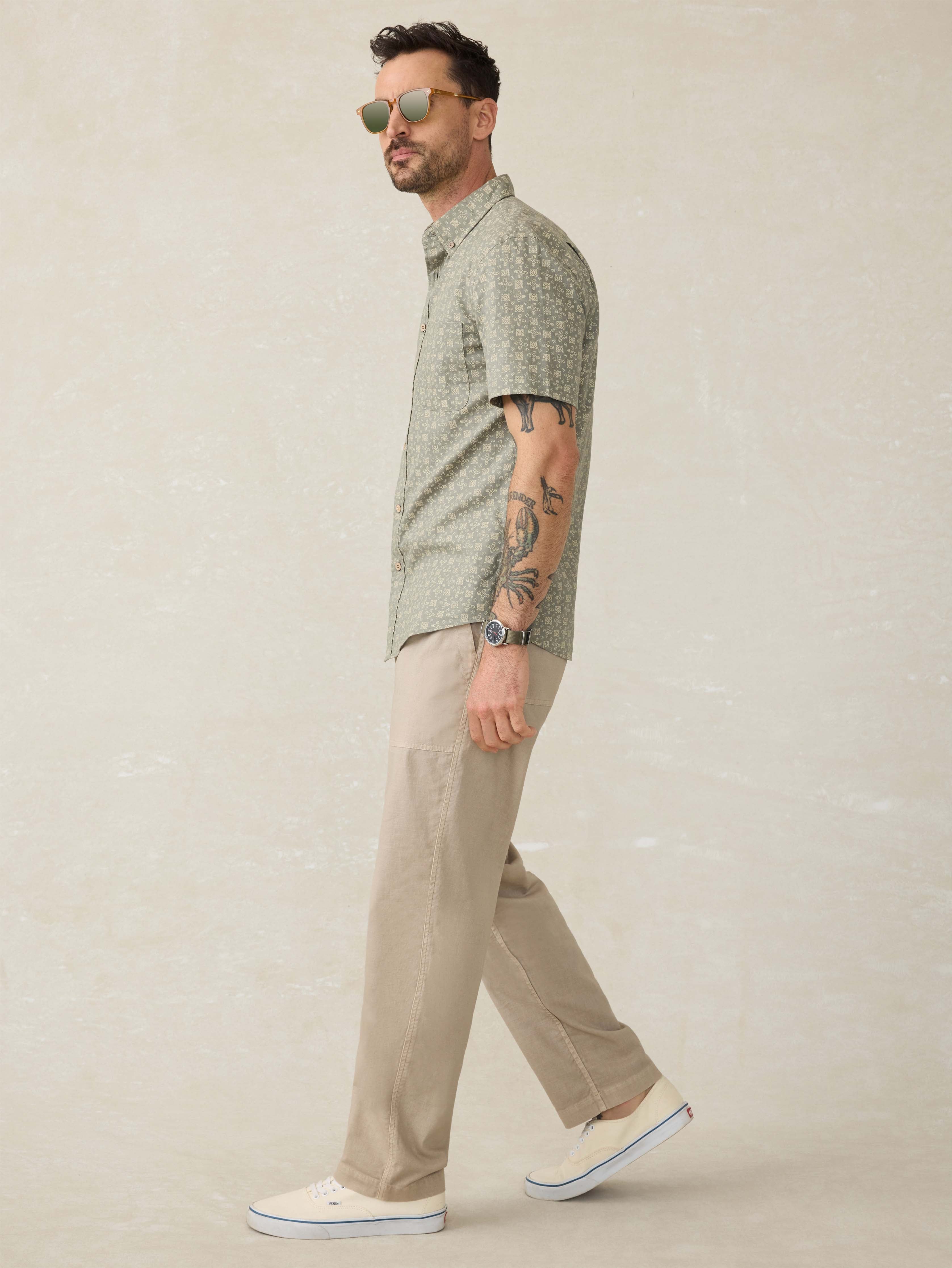 Dune Utility Pant - Sandy Dusk