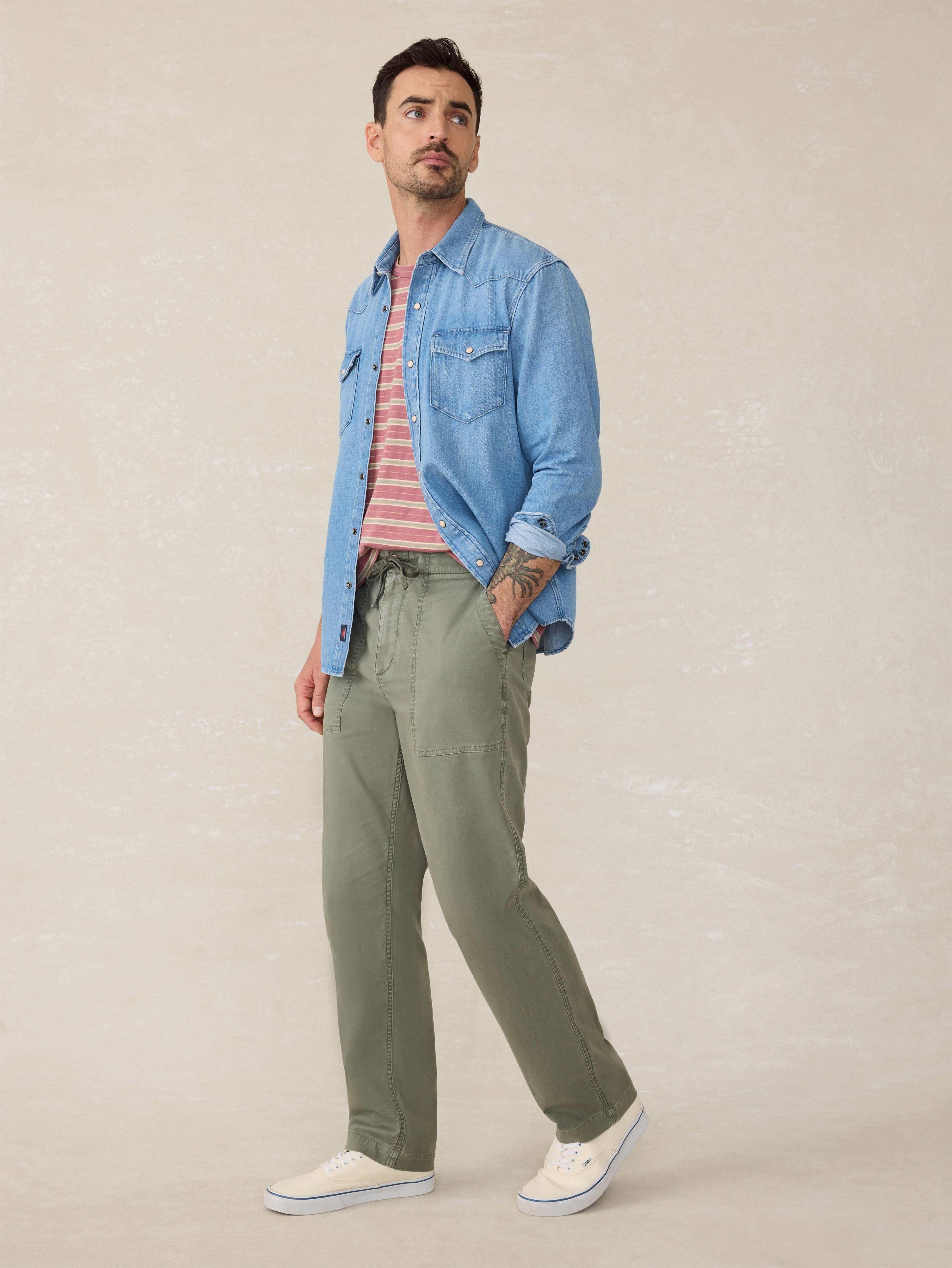 Dune Utility Pant - Desert Olive