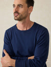 Movement™ Crewneck Sweater - Marine Navy Heather