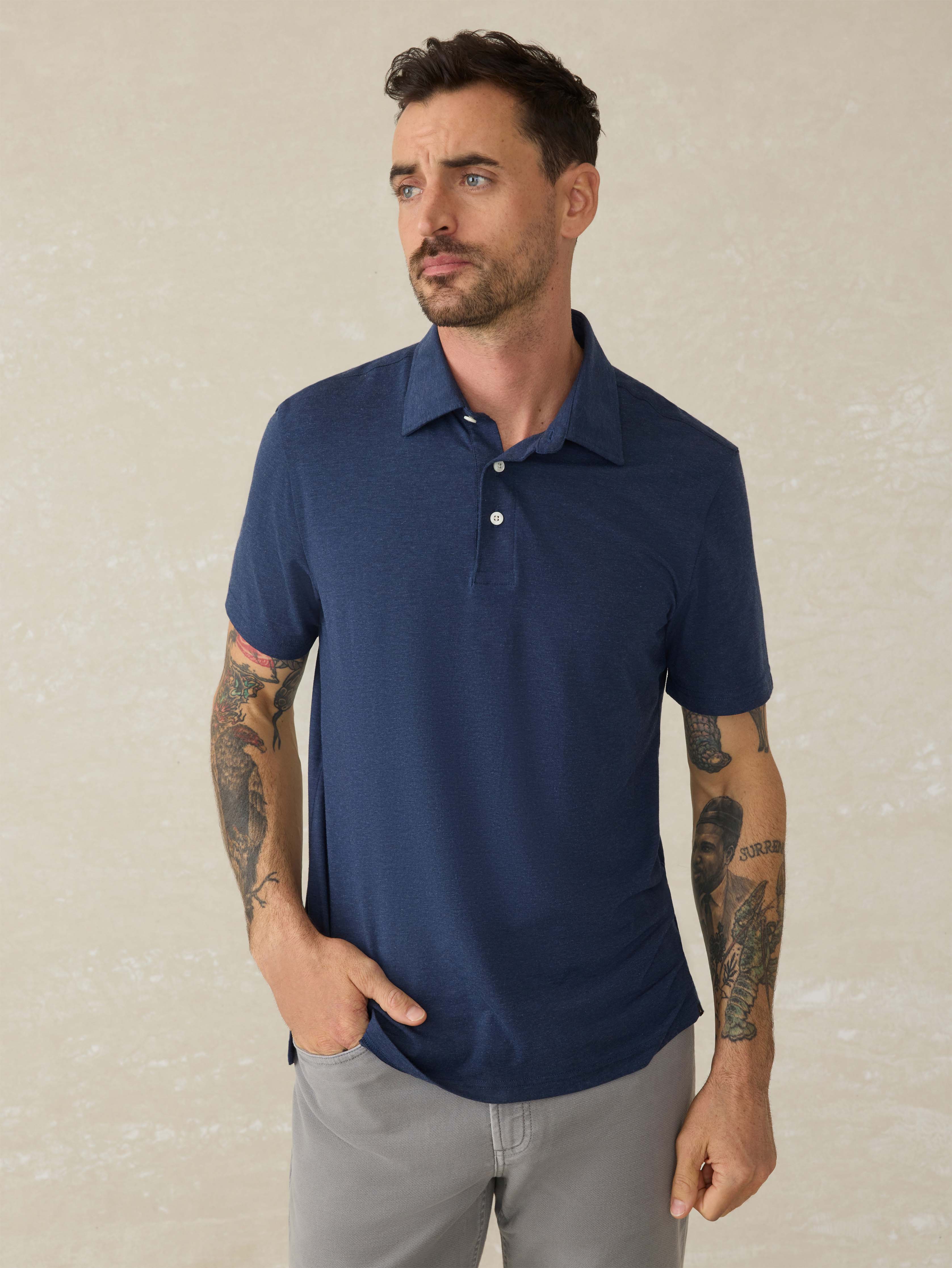 Men's Polos | Short & Long Sleeve | Faherty Brand Men's Polos | Short & Long Sleeve | Faherty Brand