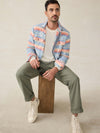 Sunwashed Crewneck Sweater - White Shell