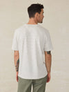 Sunwashed Tee - Cream Flint Stripe