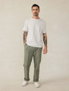 Sunwashed Tee - Cream Flint Stripe