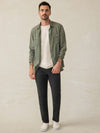 Tried & True Chambray Workshirt - Desert Olive