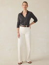 Sunwashed Regenerative Cotton Knit Shirt - Washed Black