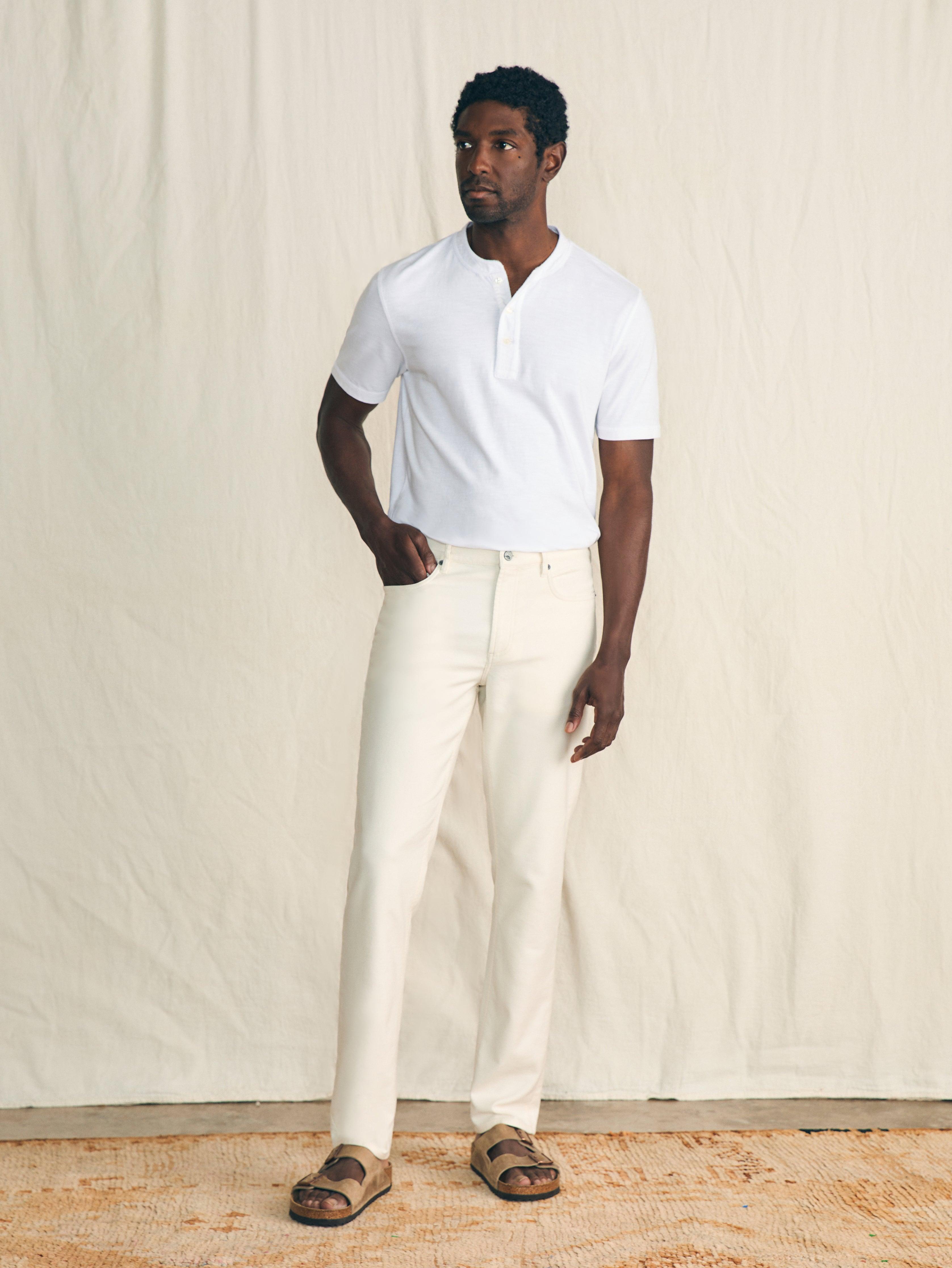 Stretch Terry 5-Pocket Pant (30" Inseam