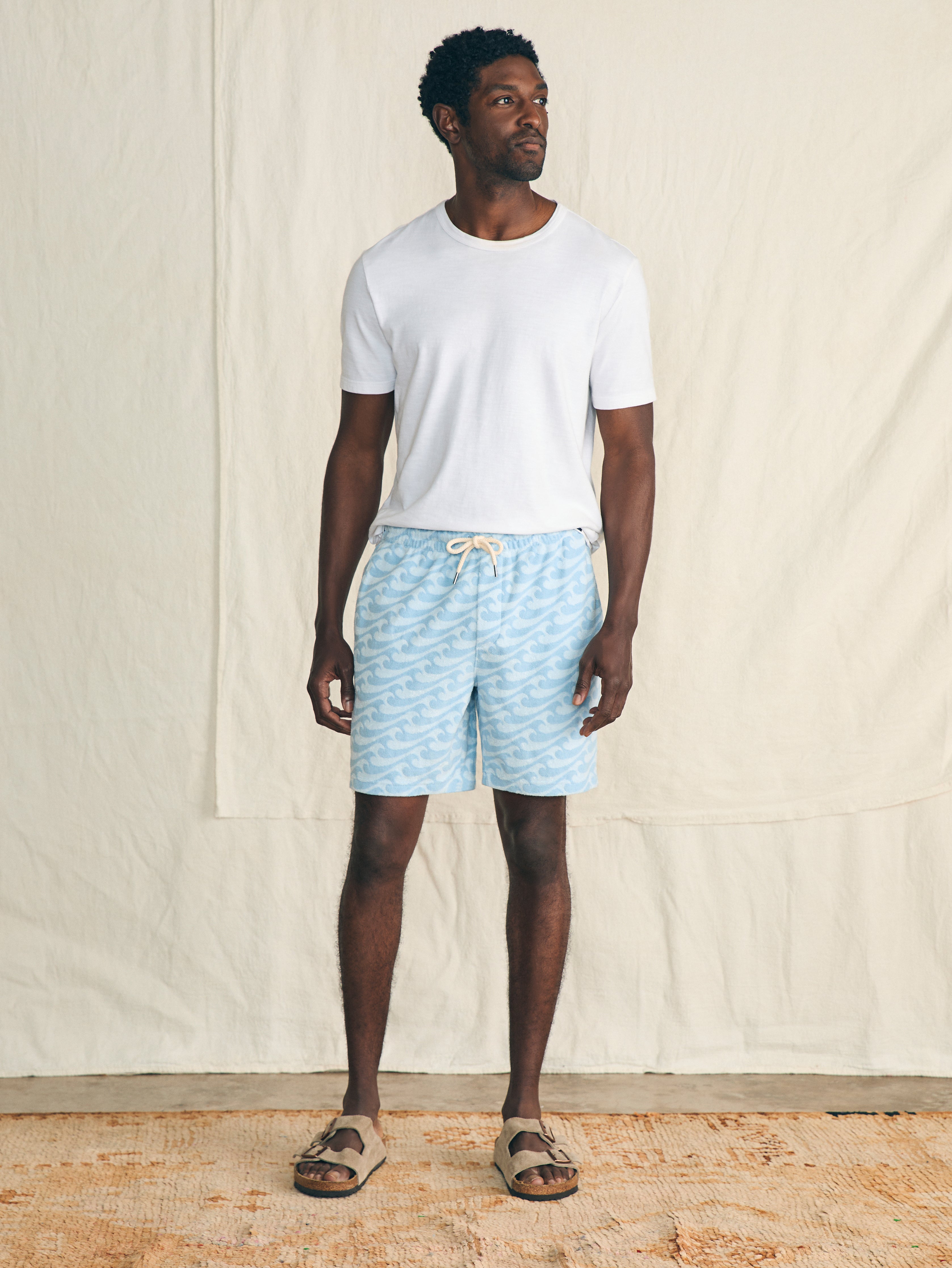 Cabana Towel Terry Sweatshort