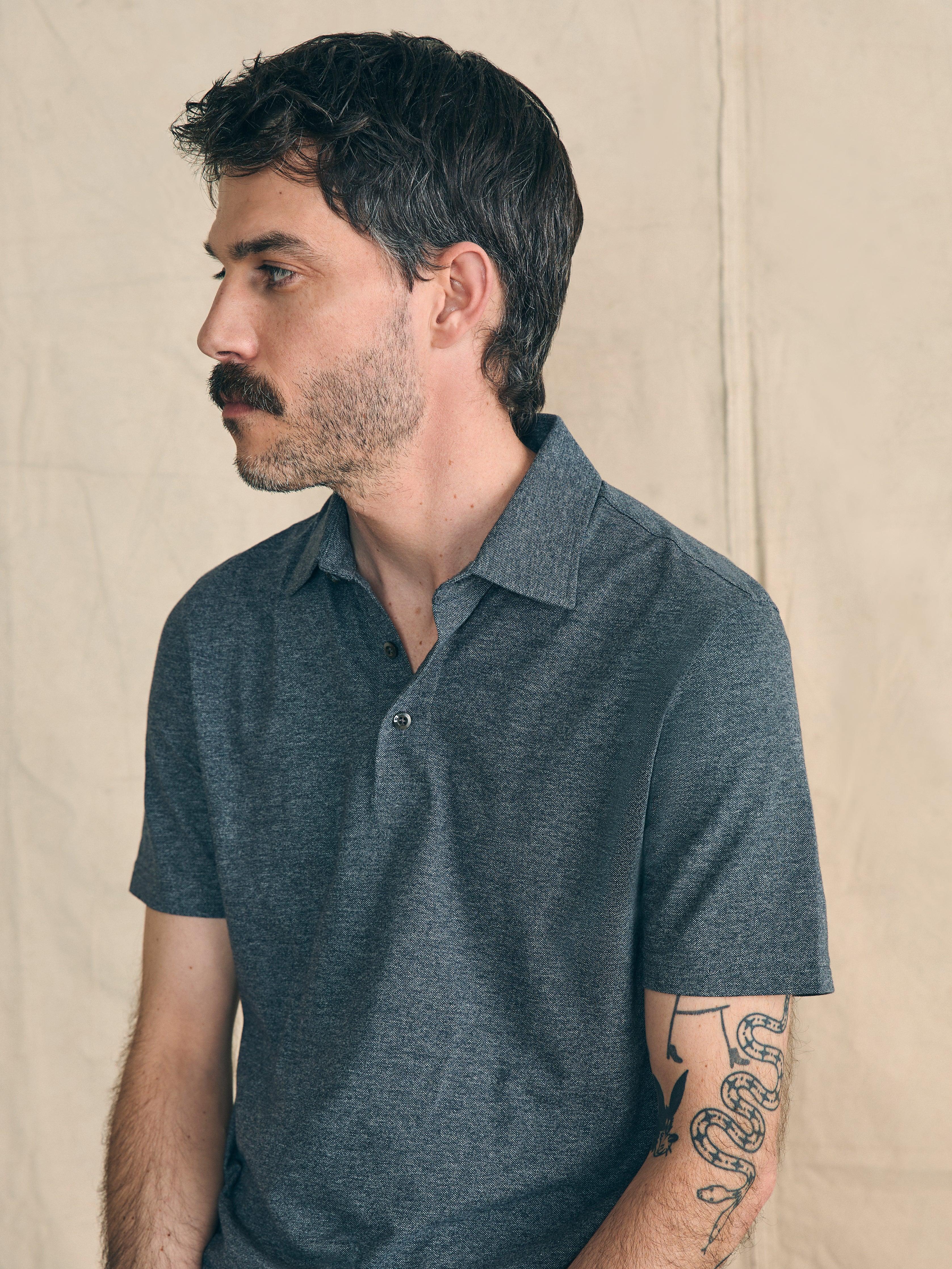 Movement™ Short-Sleeve Pique Polo Shirt (Tall