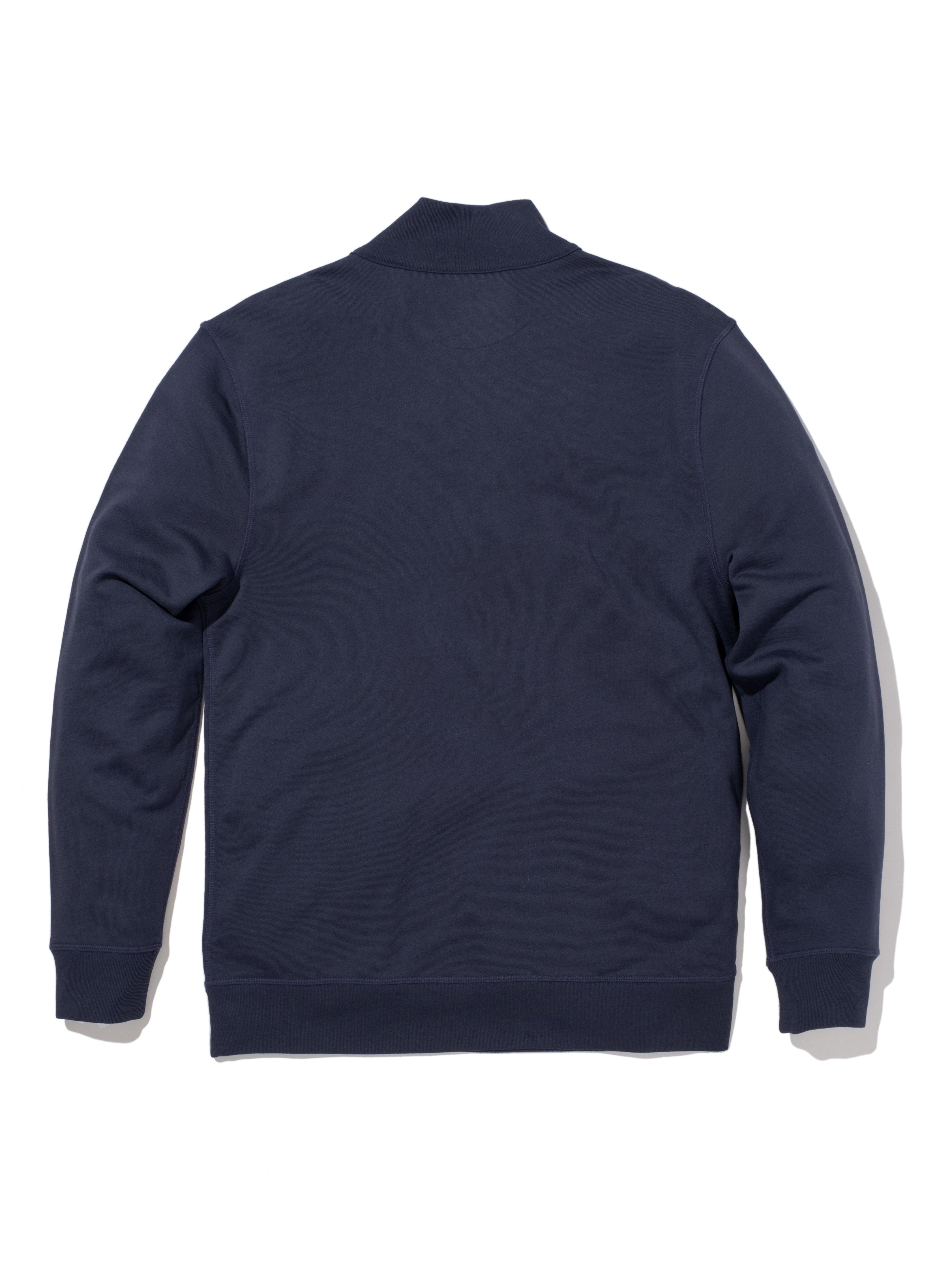 Sag Harbor Beach Terry Quarter Zip - Dune Navy