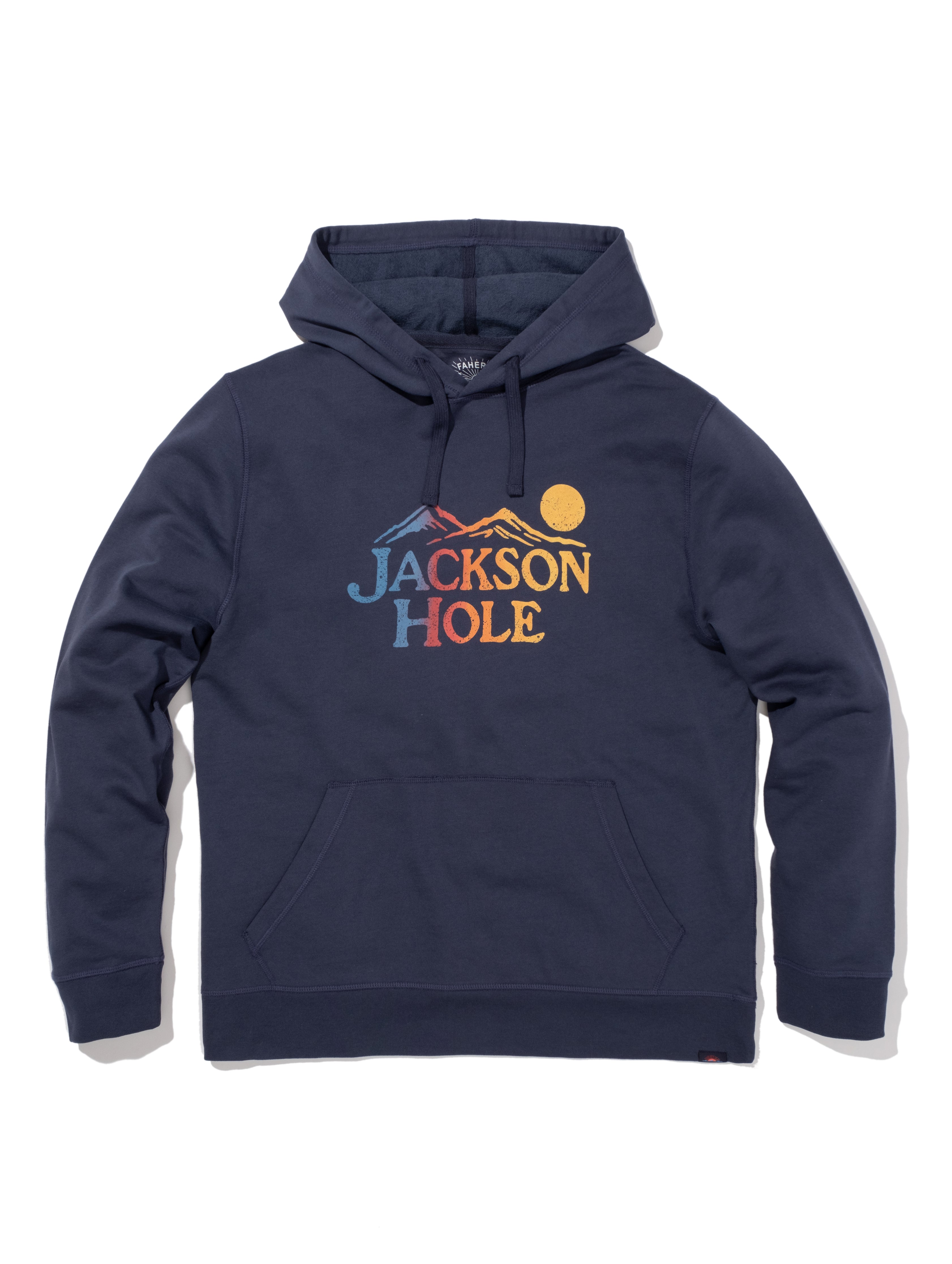 Jackson Hole Popover Hoodie - Dune Navy