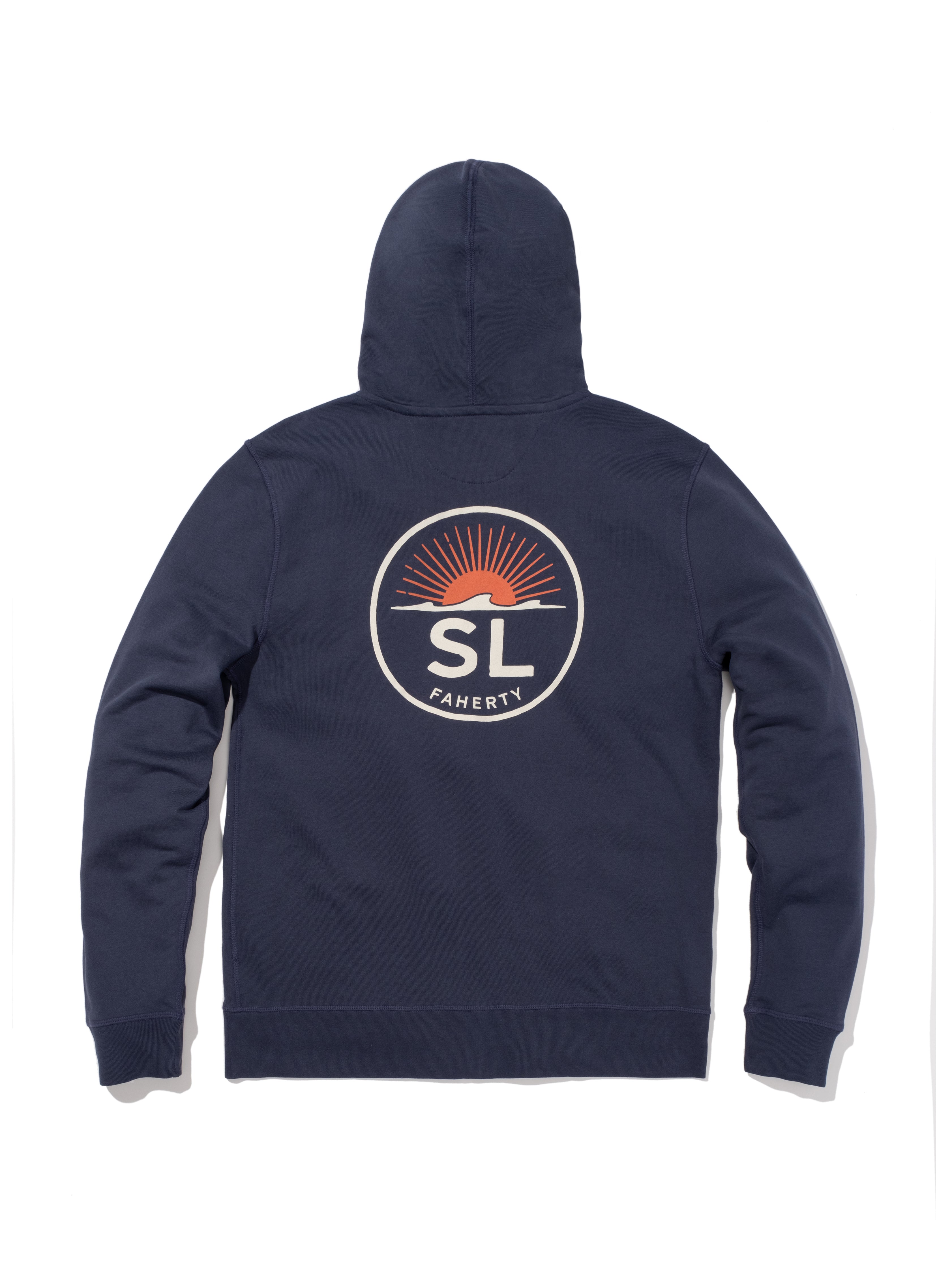 Spring Lake Zip Hoodie - Dune Navy