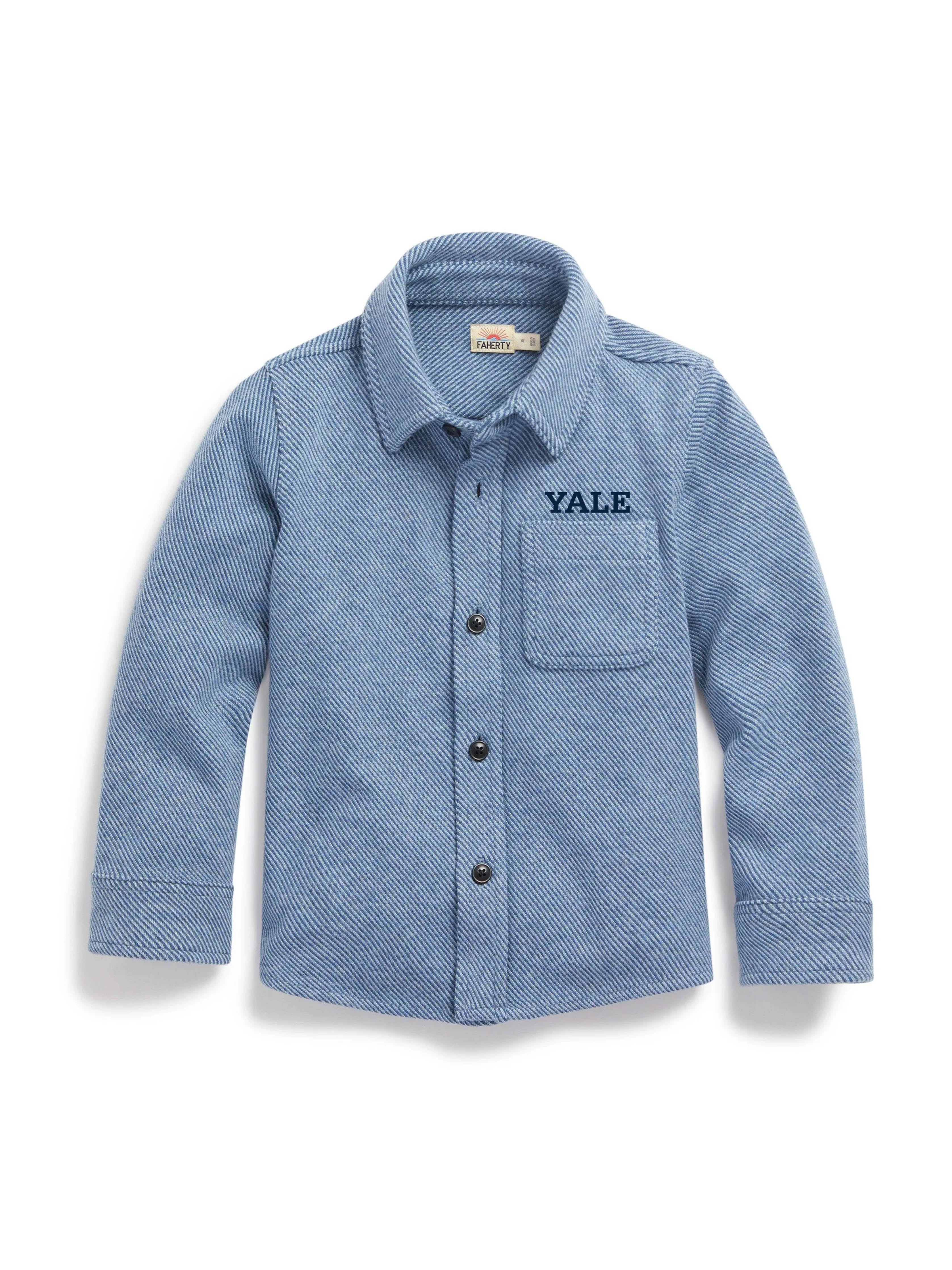 Yale Kids Legend™ Sweater Shirt - Glacier Blue Twill