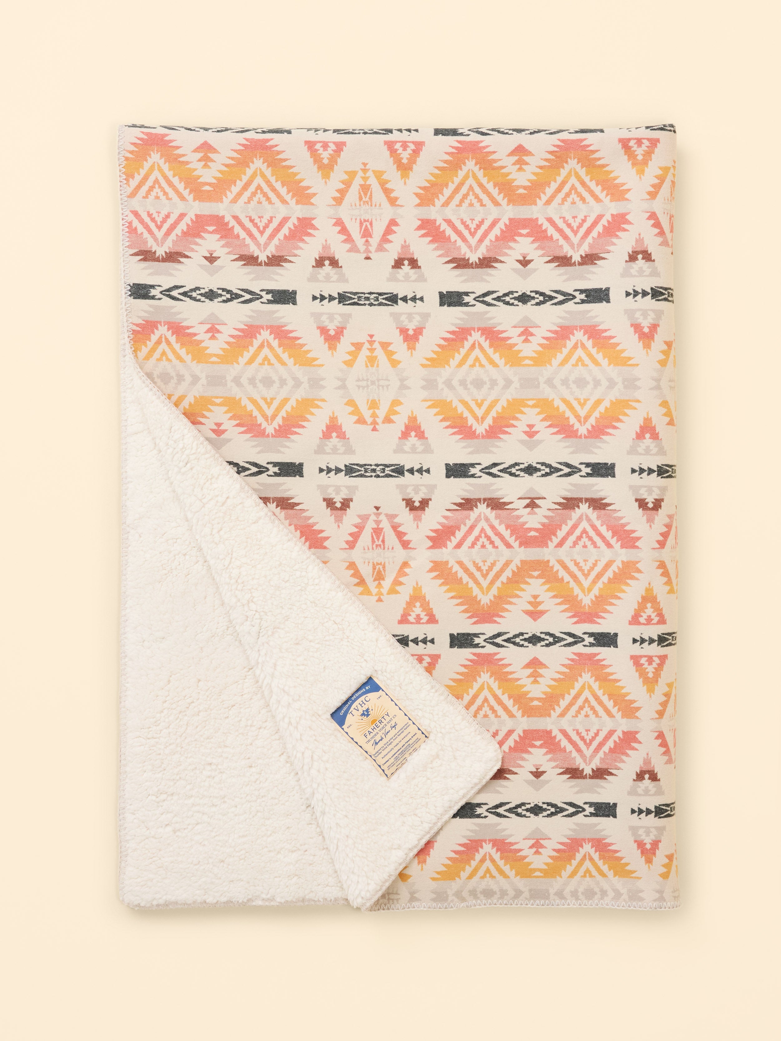 A native designed fleece blanket