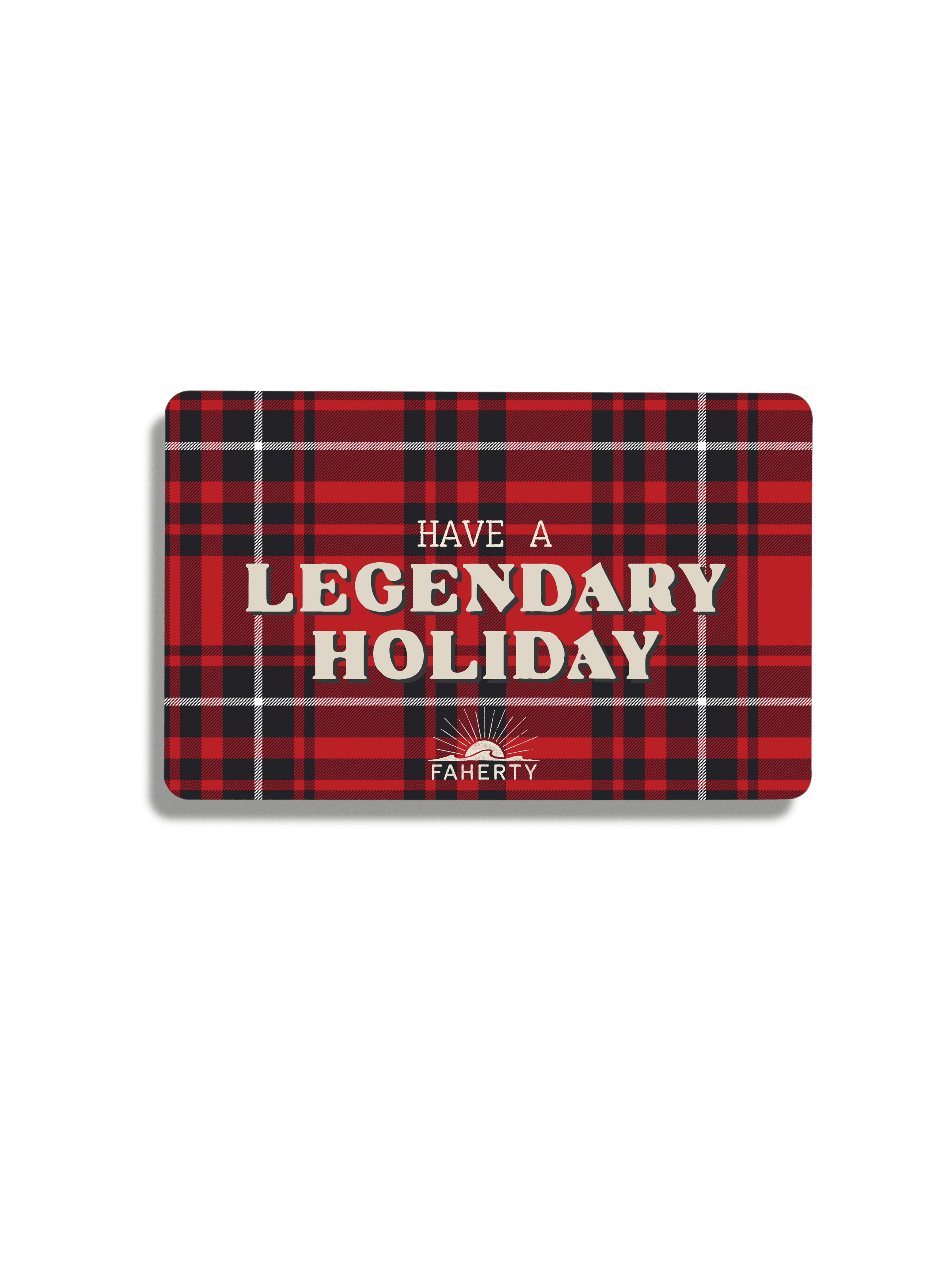 Faherty E-Gift Card - Plaid Legendary Holiday