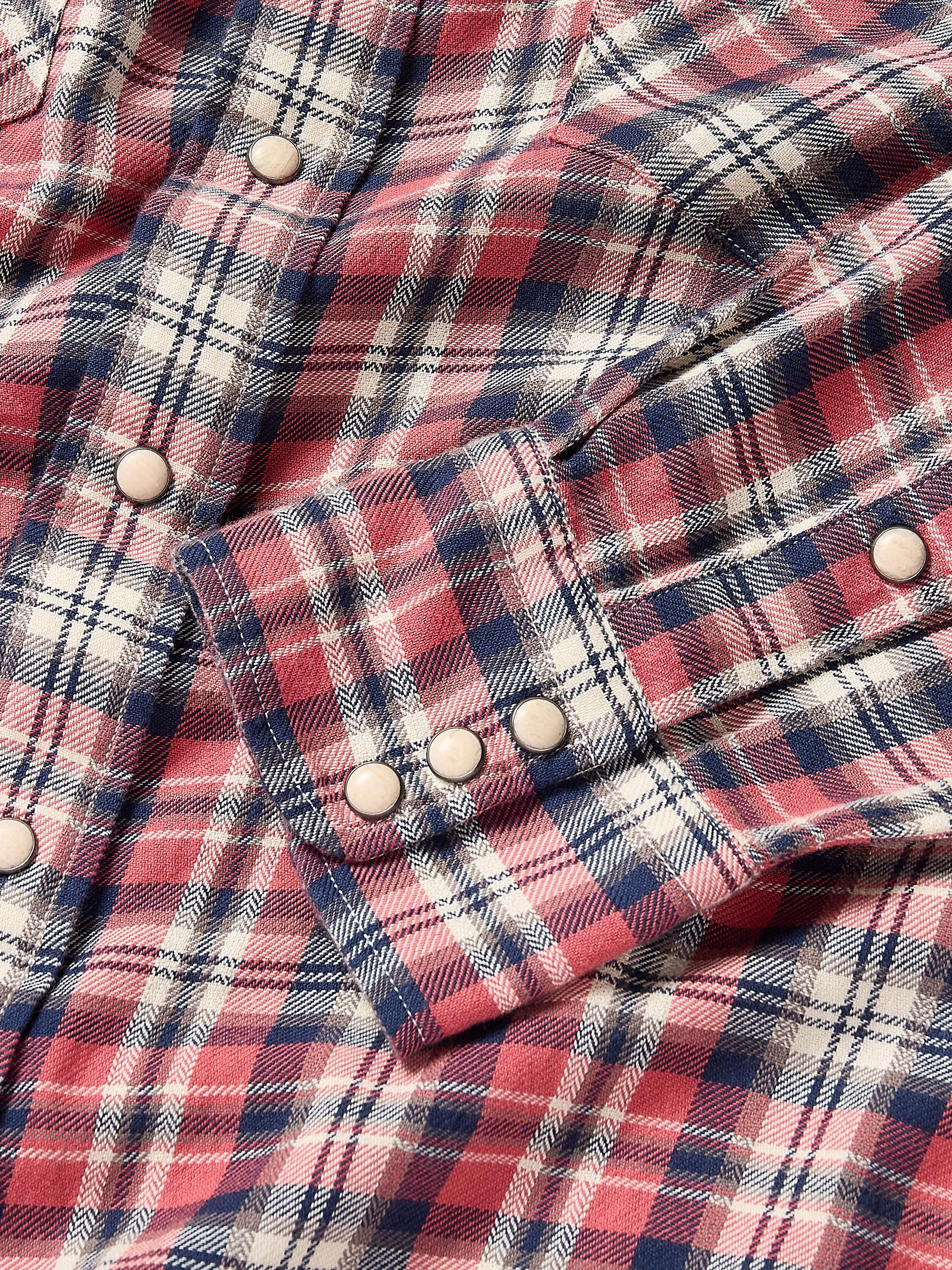 Artisan Twill Western Shirt - Redfern Valley Plaid