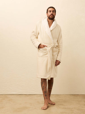 Whitewater High Pile Fleece Robe - Summer Sands