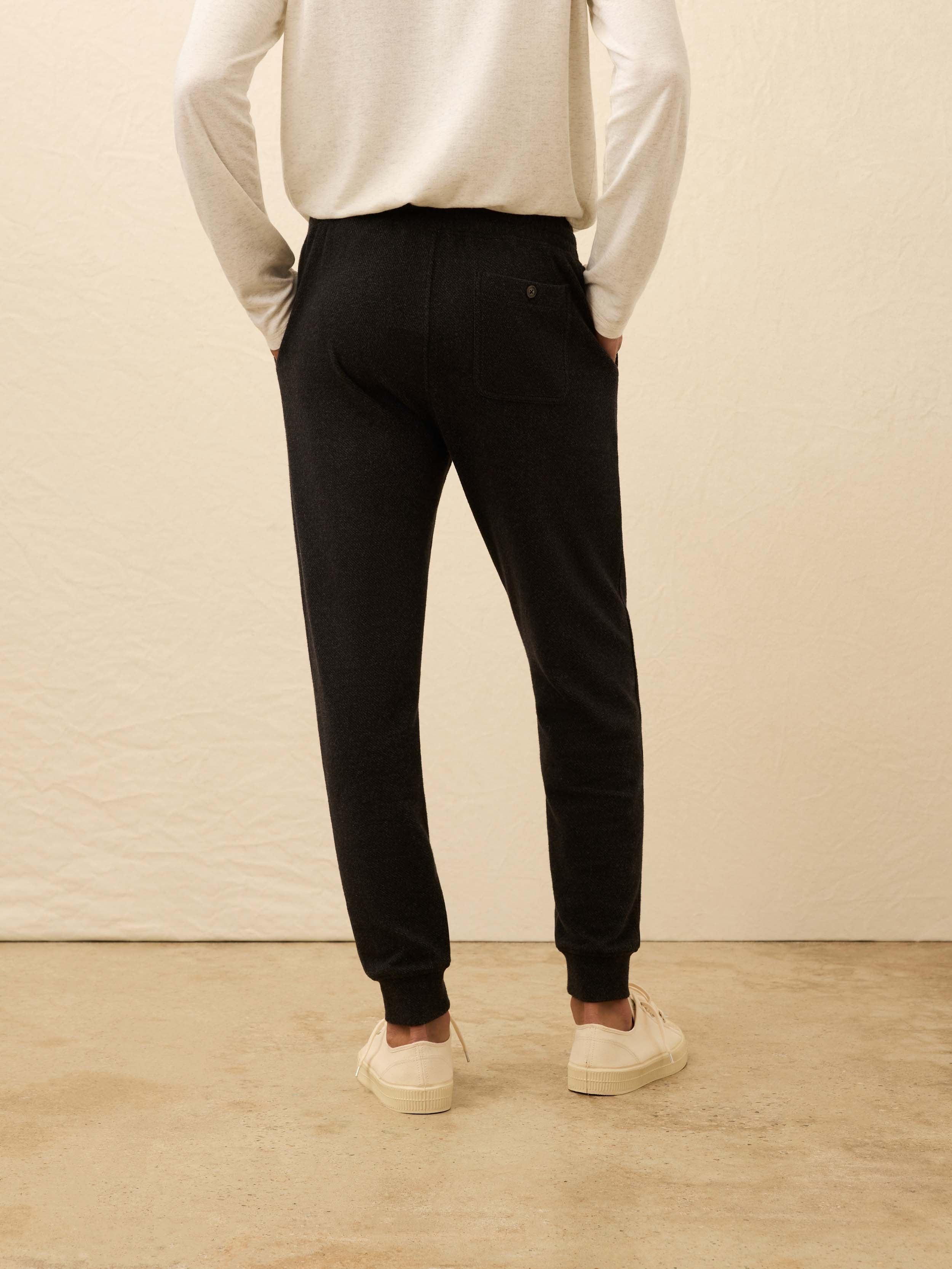 Legend Sweatpant - Heathered Black Twill
