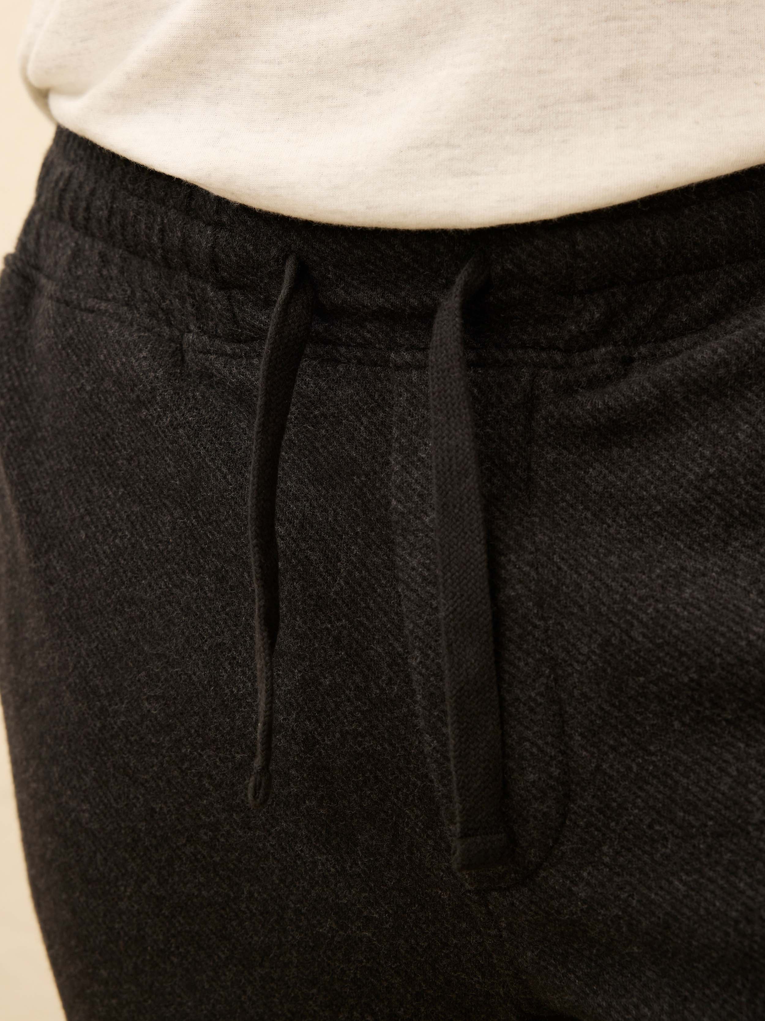 Legend™ Sweatpant - Heathered Black Twill | Faherty Brand