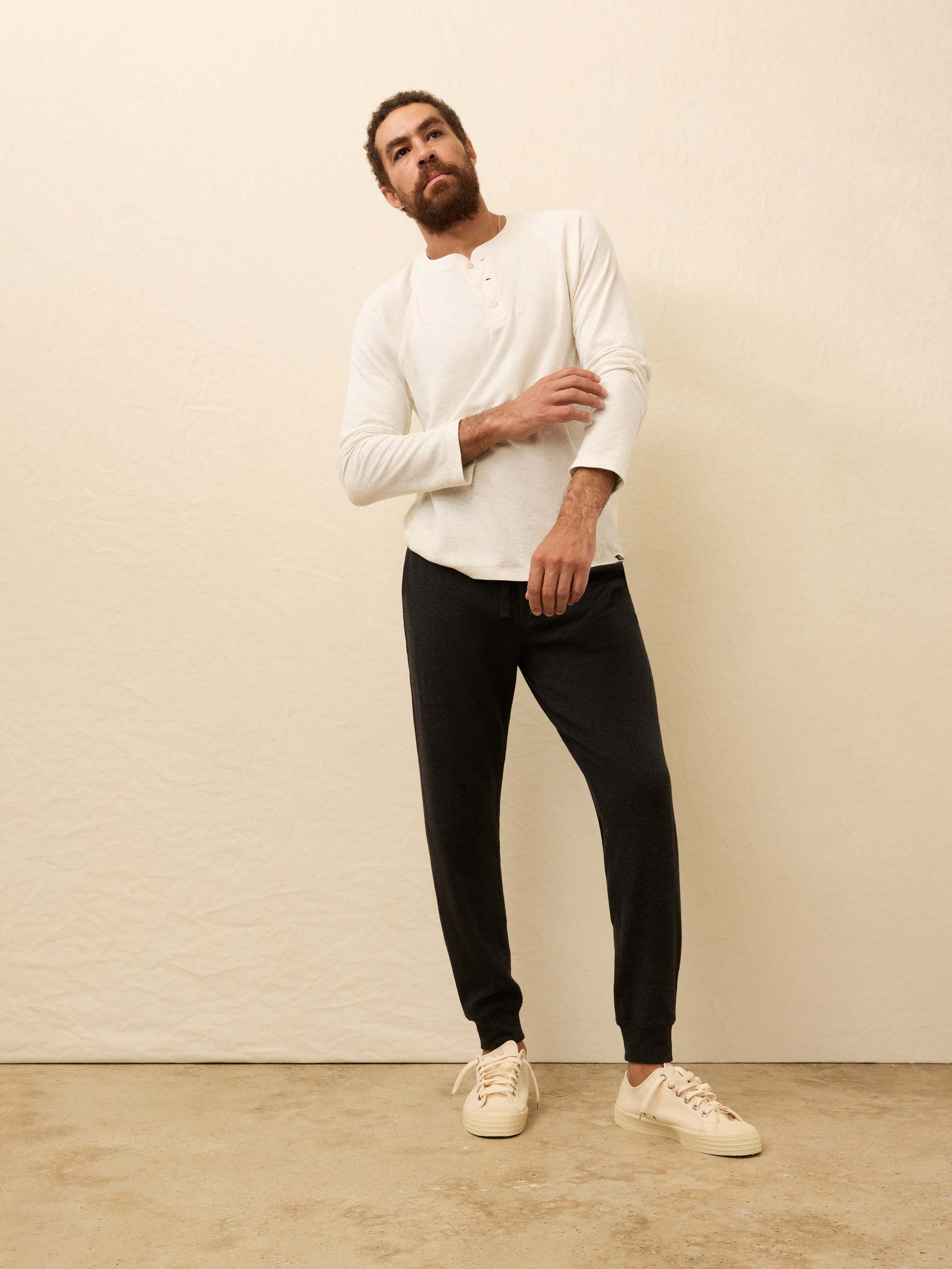 Legend Sweatpant - Heathered Black Twill