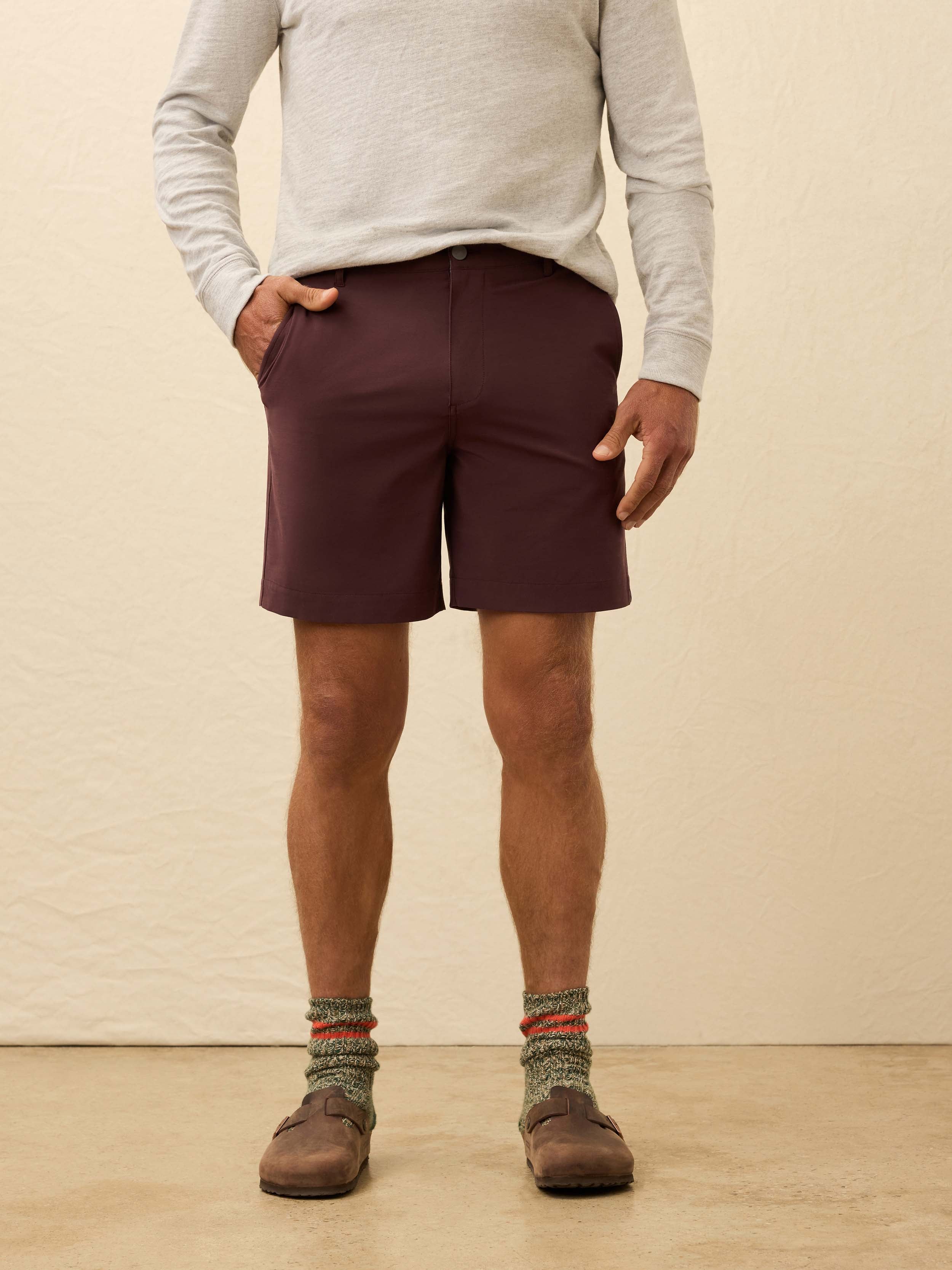All Day Short 2.0 (7") - Mountain Burgundy