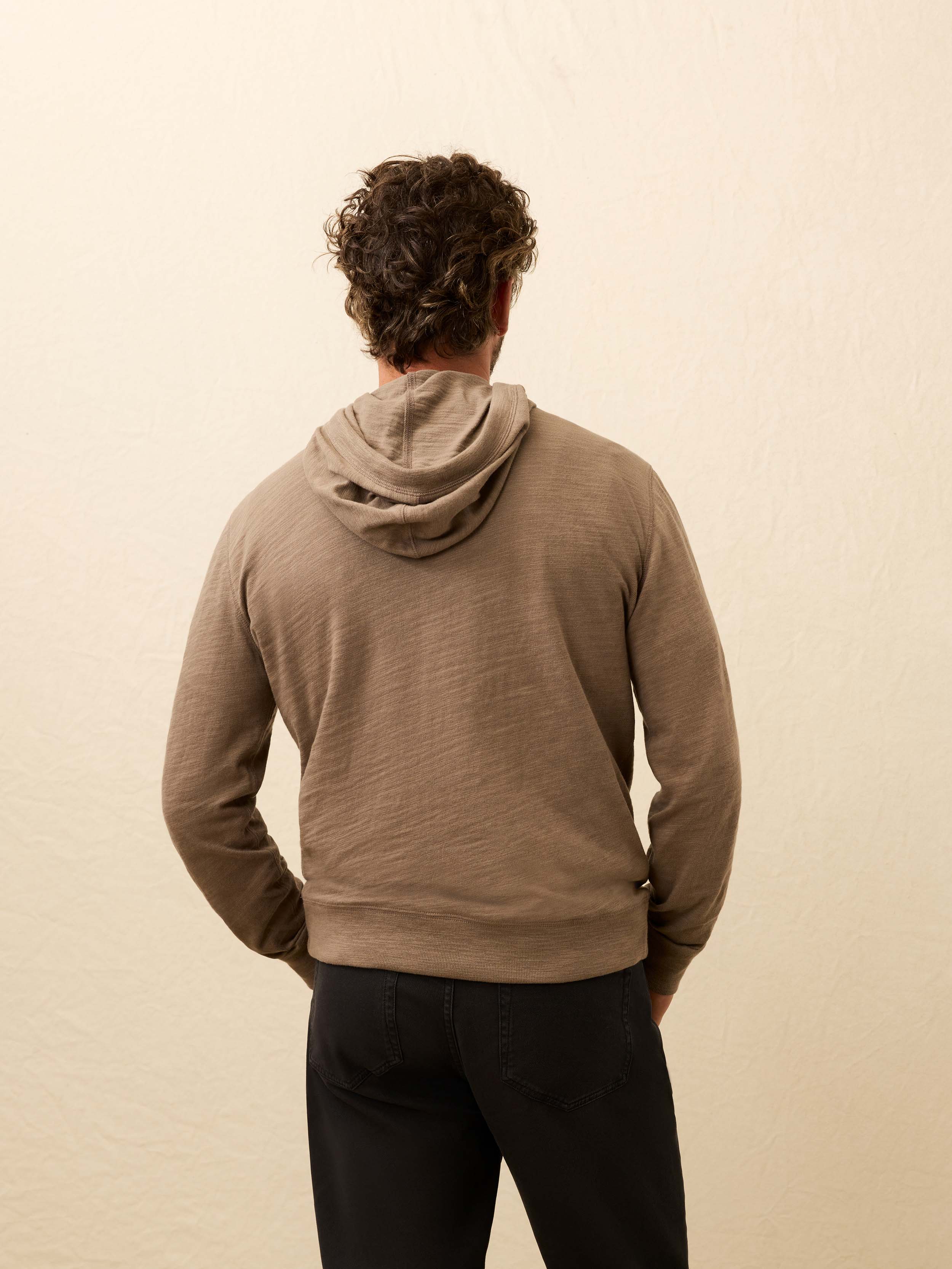 Sunwashed Midweight Organic Hoodie - Western Cedar