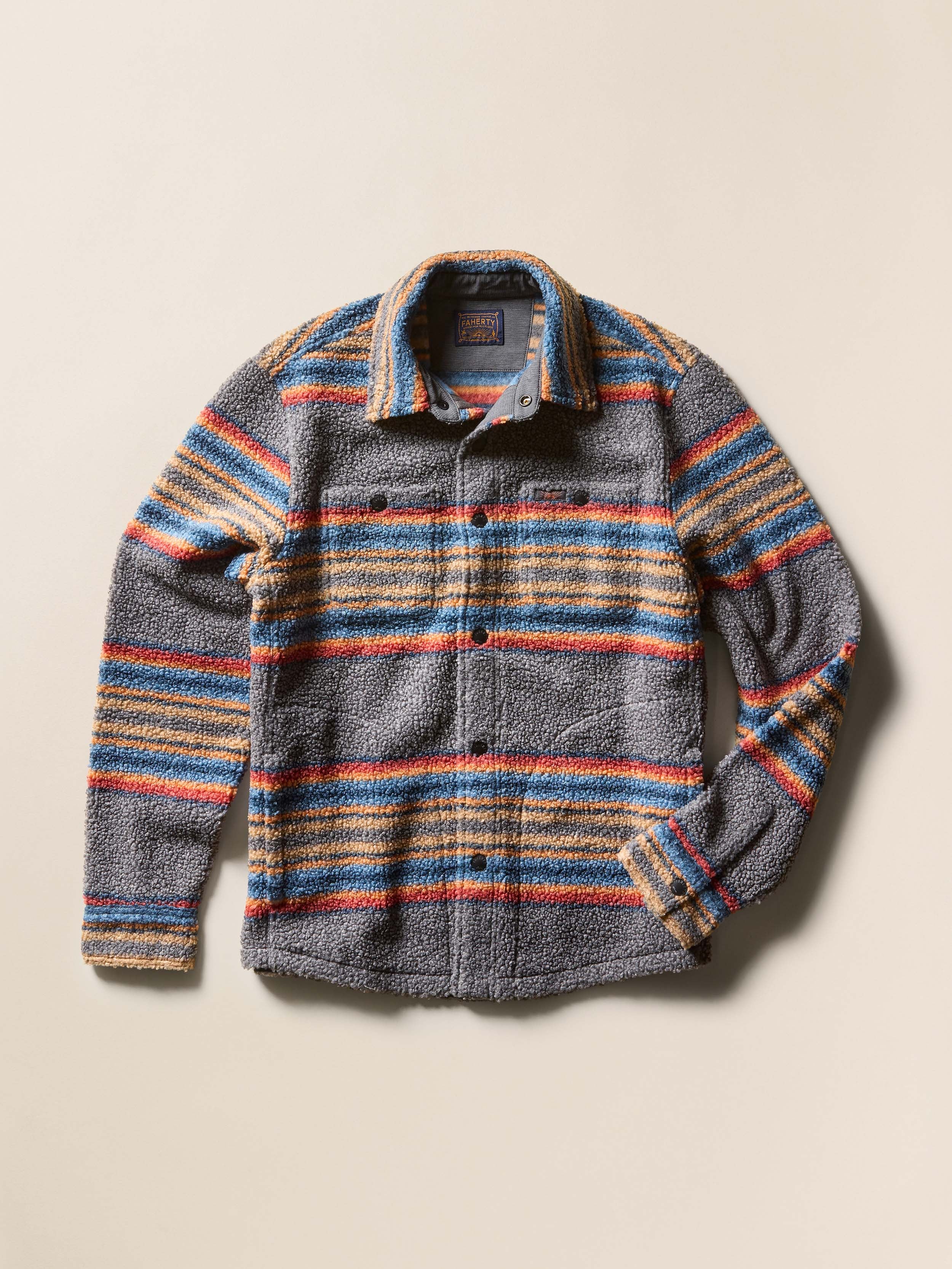 Range Fleece CPO - Buffalo Rock Stripe