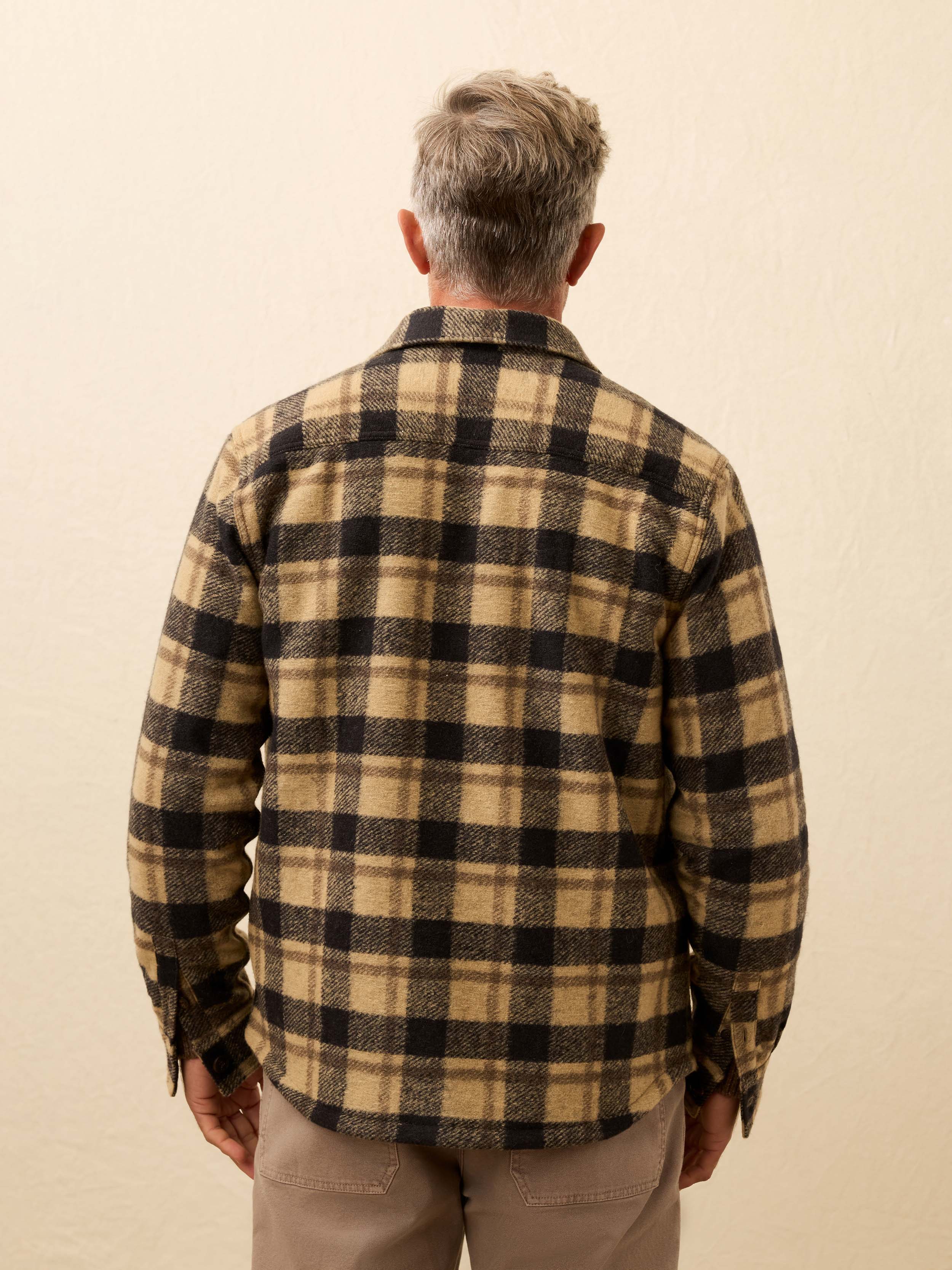 Range Fleece Lined CPO - Shadow Earth Plaid