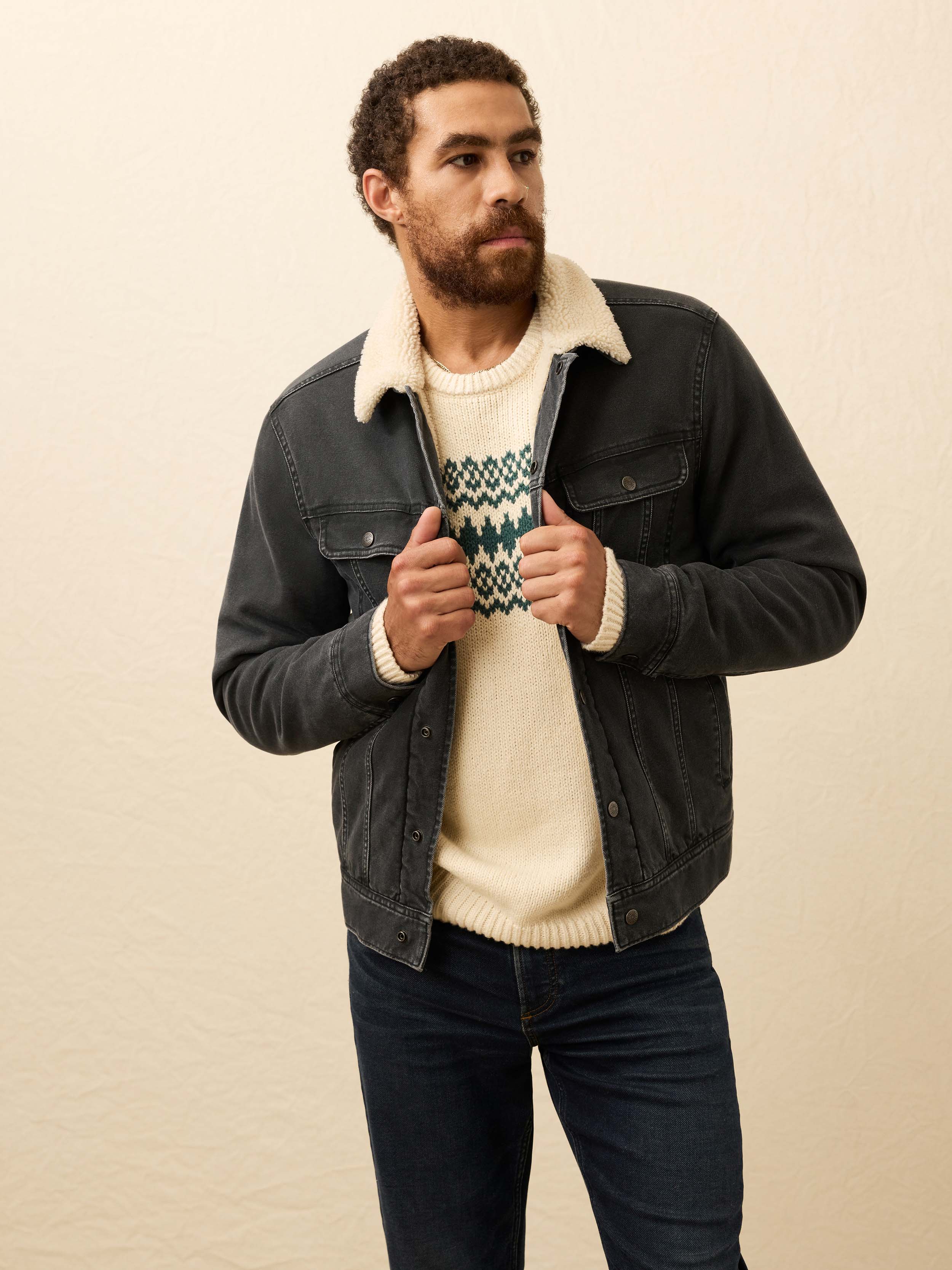 Timberline Canvas Trucker - Mountain Black