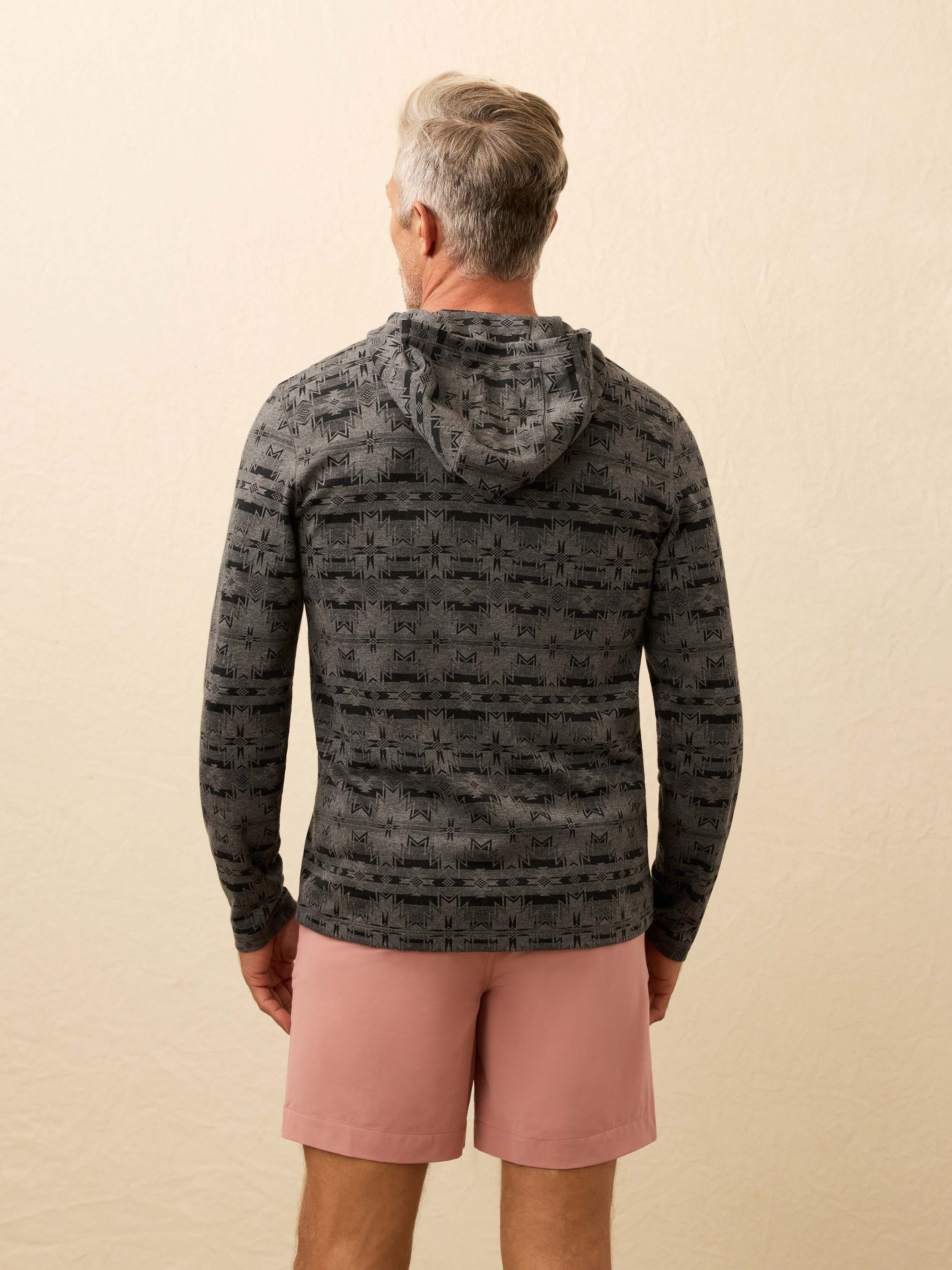 Doug Good Feather Movement™ Hoodie - Grey Night Stars