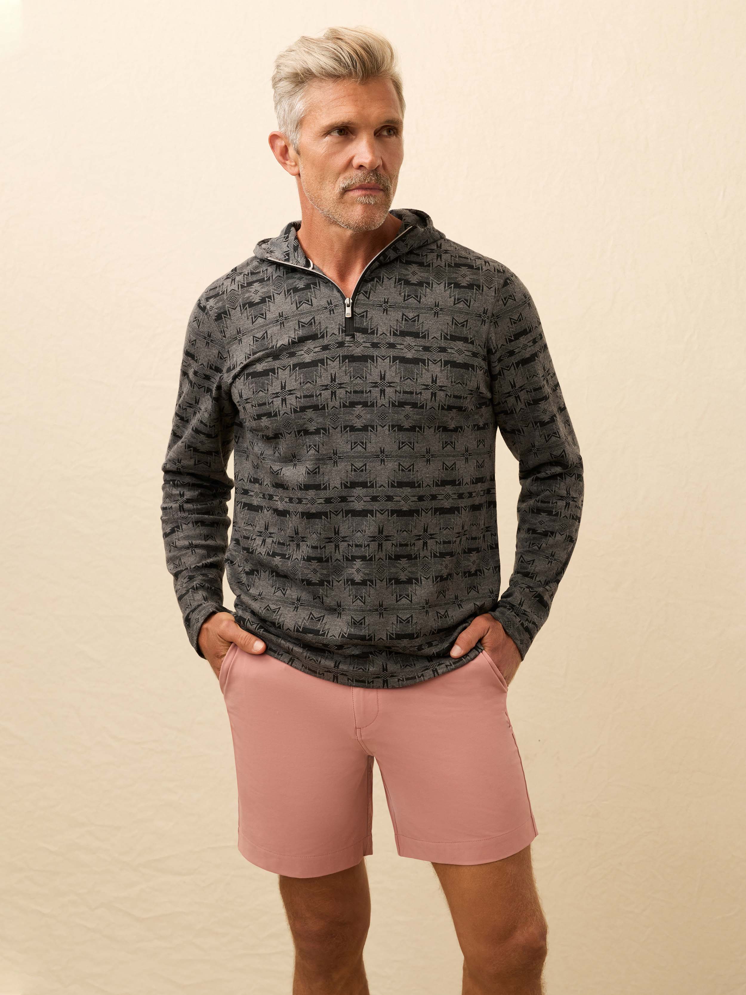 Doug Good Feather Movement™ Hoodie - Grey Night Stars