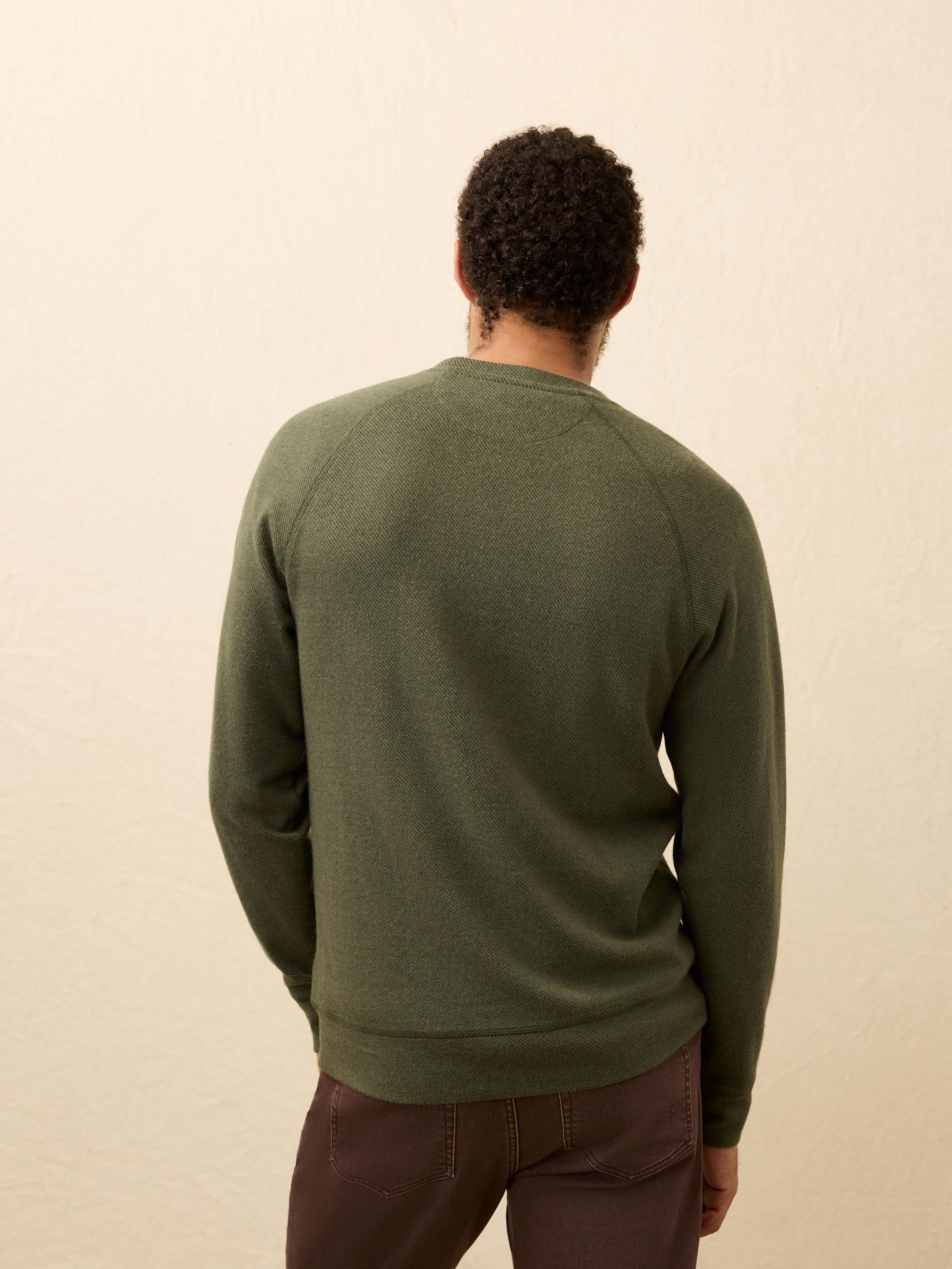 Legend Sweater Crew - Fall Evergreen Twill