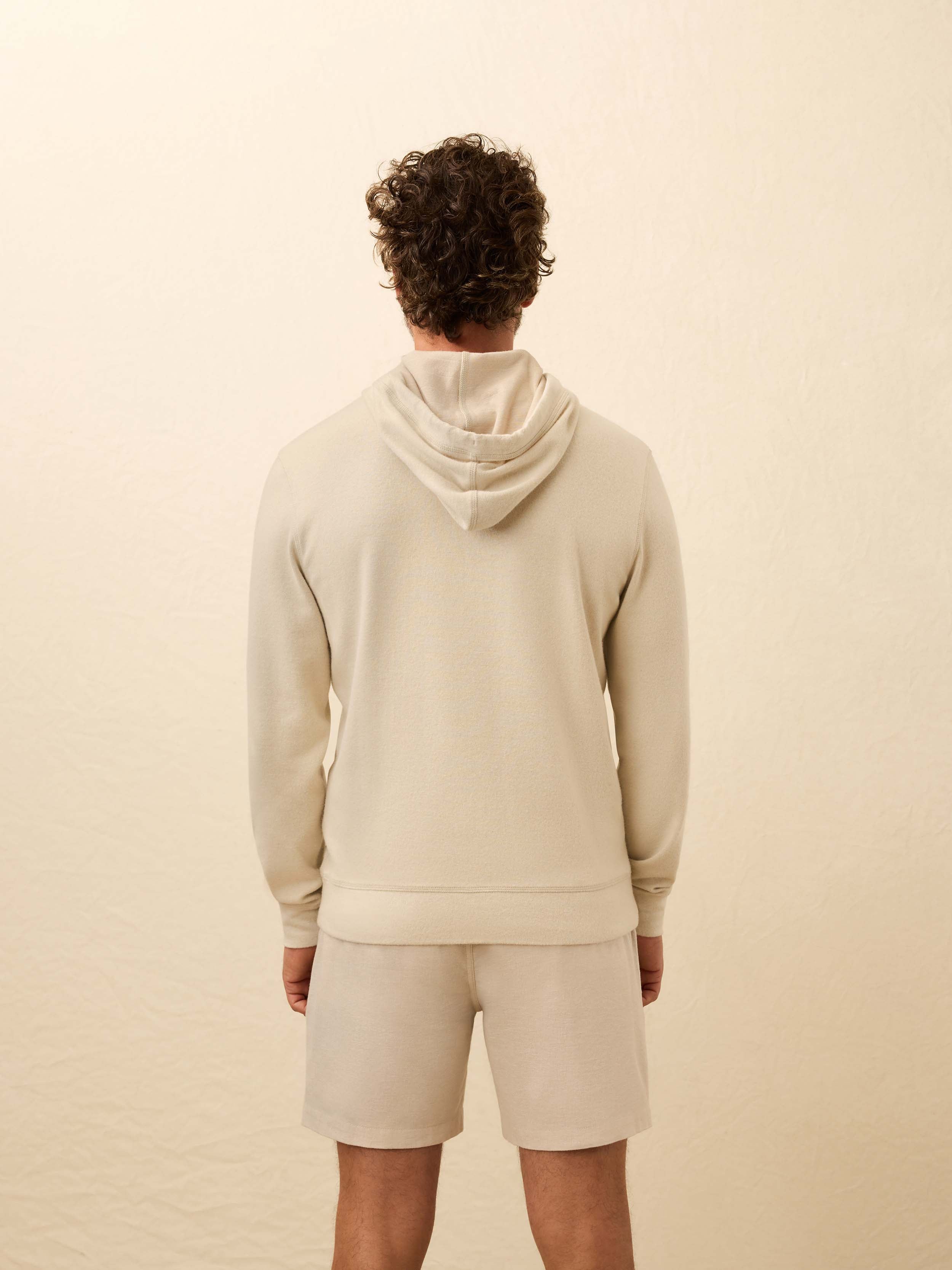 Legend Sweater Hoodie - Winter Oat Surf Stripe