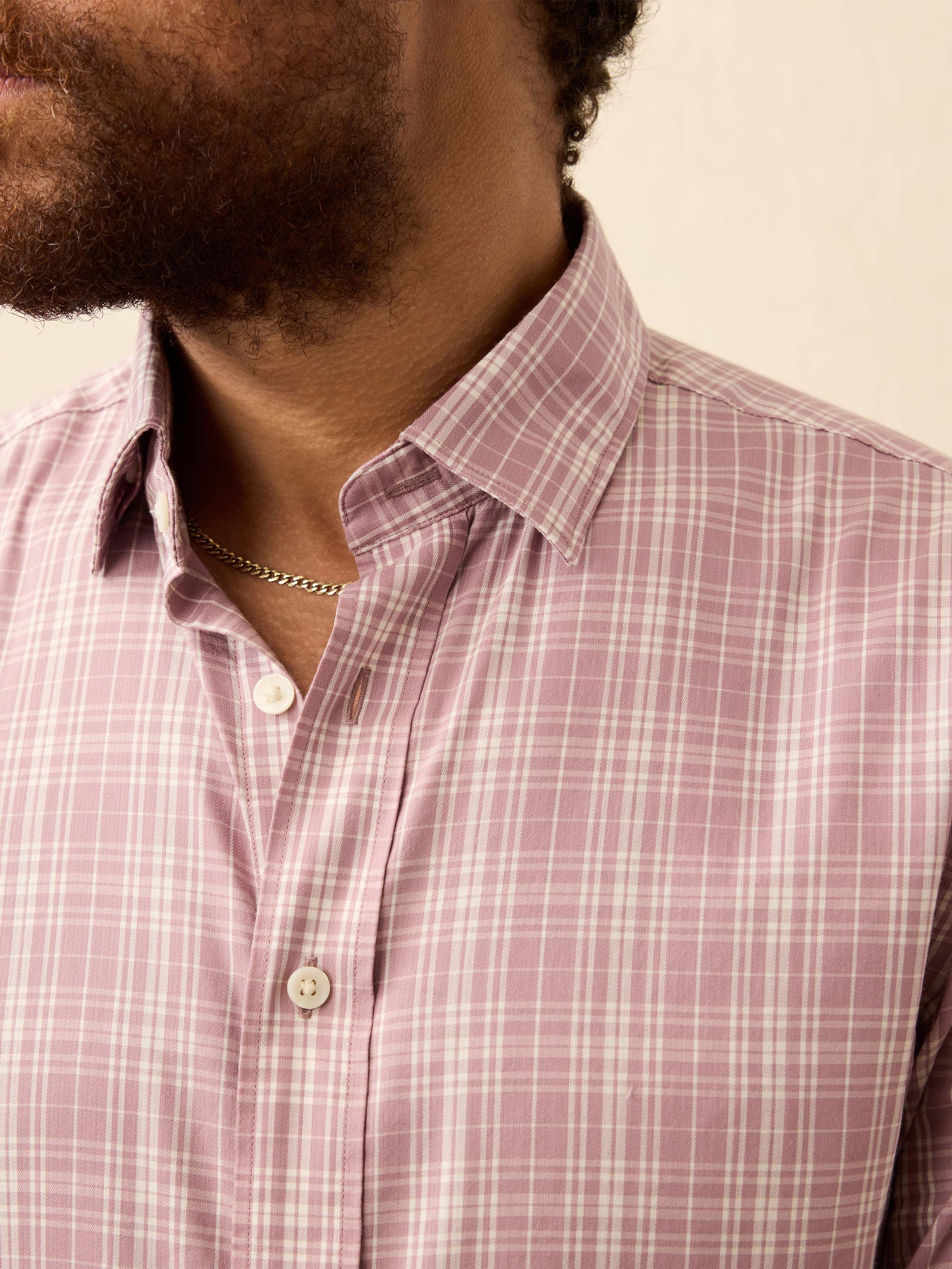 The Movement™ Shirt - Plum Cloud Plaid | Faherty Brand