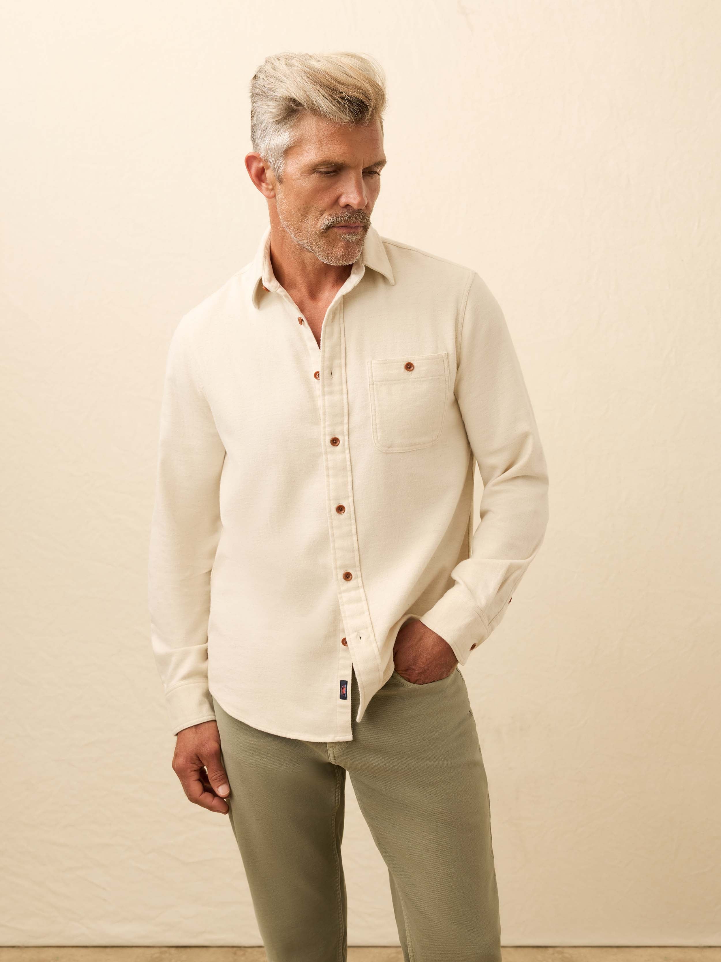 Super Brushed Flannel - Snow Coast