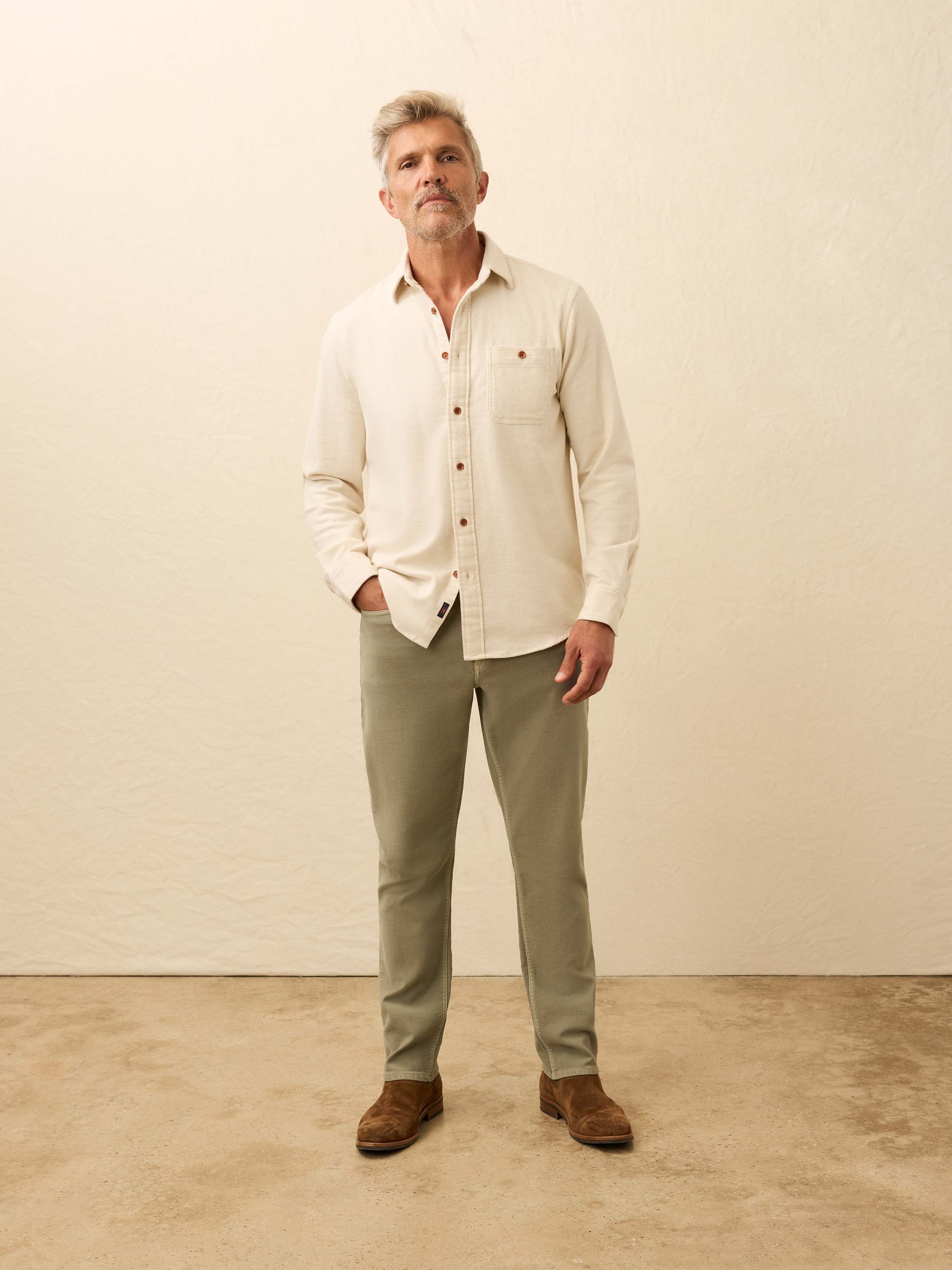 Super Brushed Flannel - Snow Coast