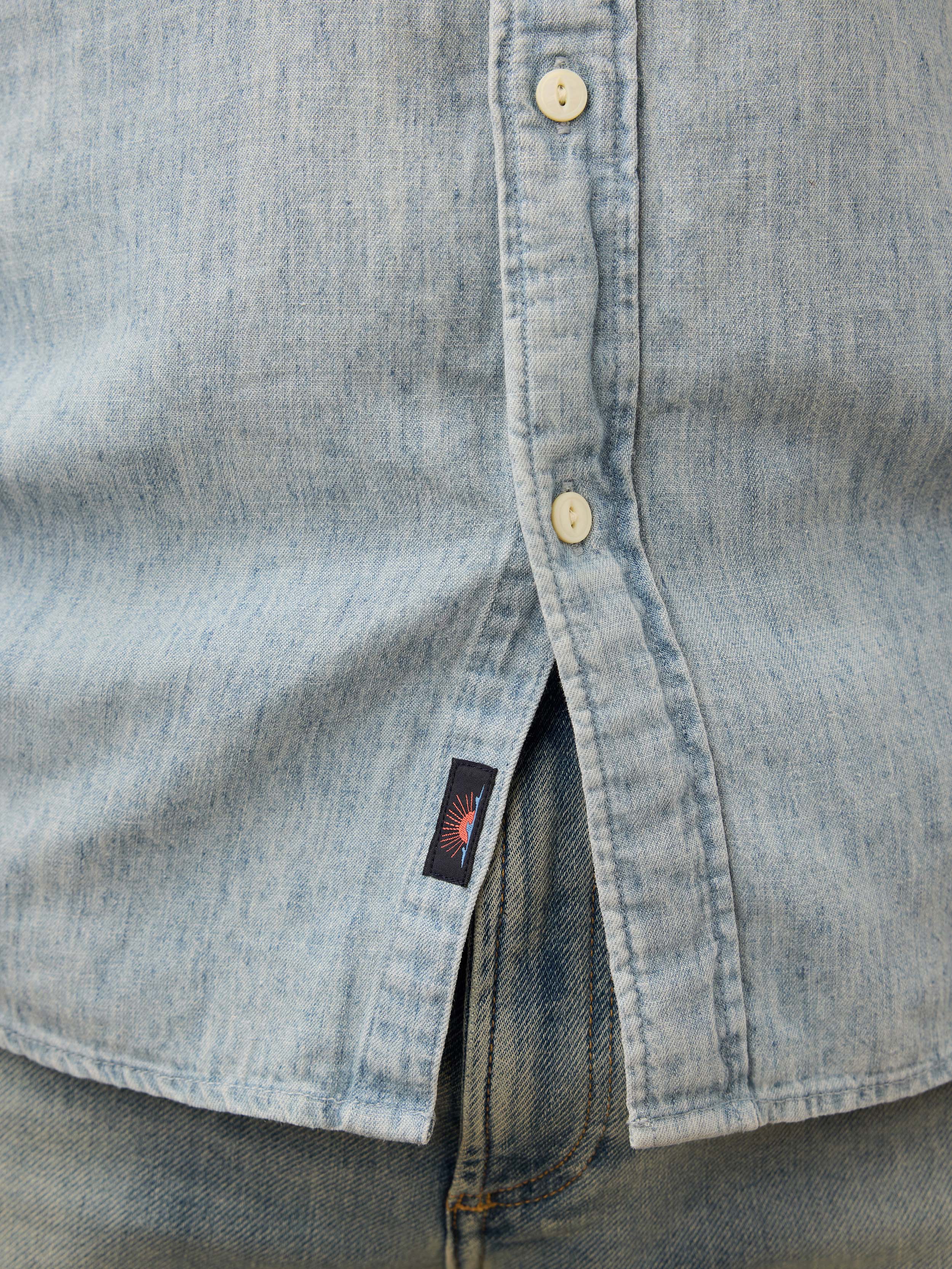 Tried & True Chambray Workshirt - Vintage Indigo