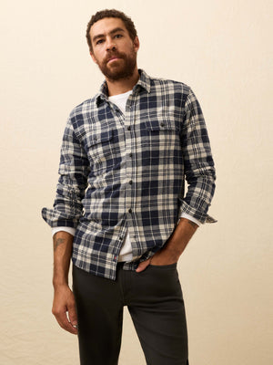 Legend Sweater Shirt - Sapphire Lake Plaid