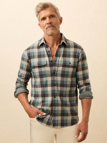 Legend™ Sweater Shirt - Atlantic Stone Buffalo | Faherty Brand