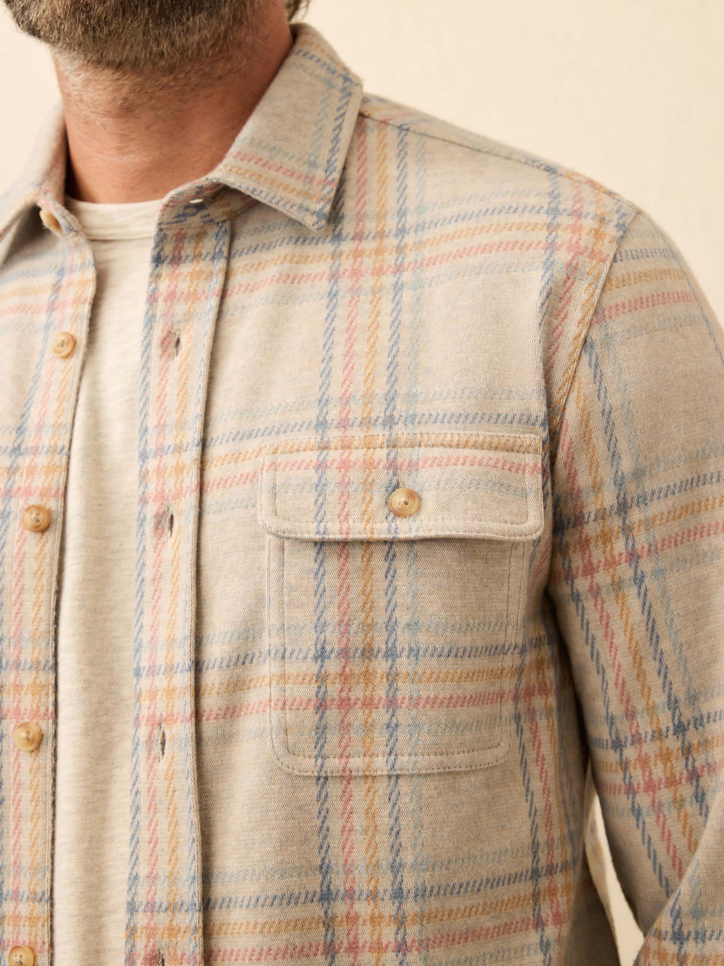 Legend™ Sweater Shirt - Sedona Plains Plaid | Faherty Brand