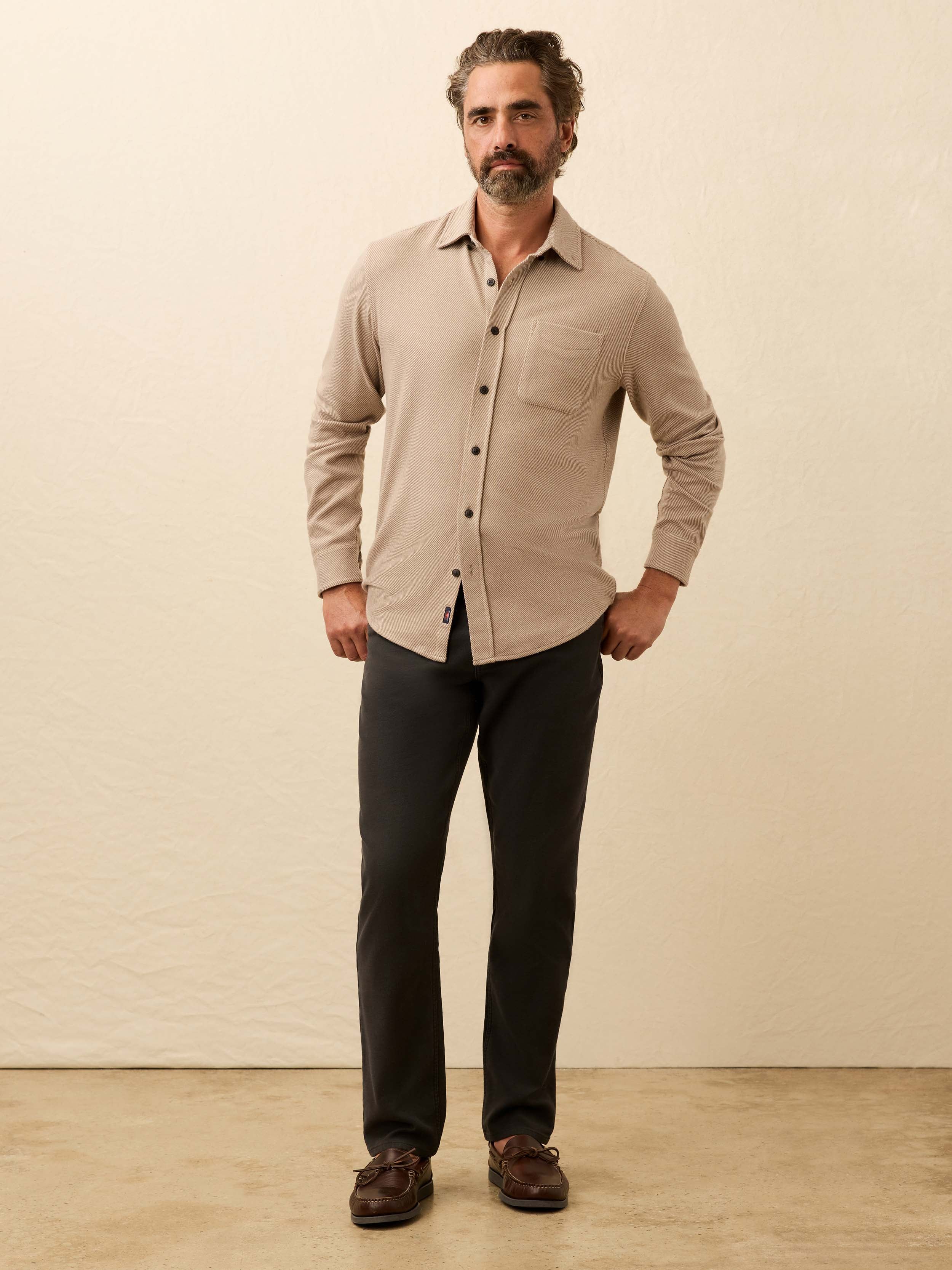 Legend Sweater Shirt (Single Pocket) - Timber Twill