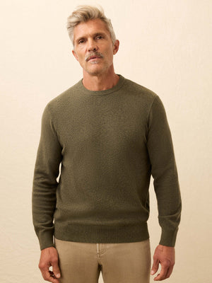 Jackson Crew Sweater - Olive Heather