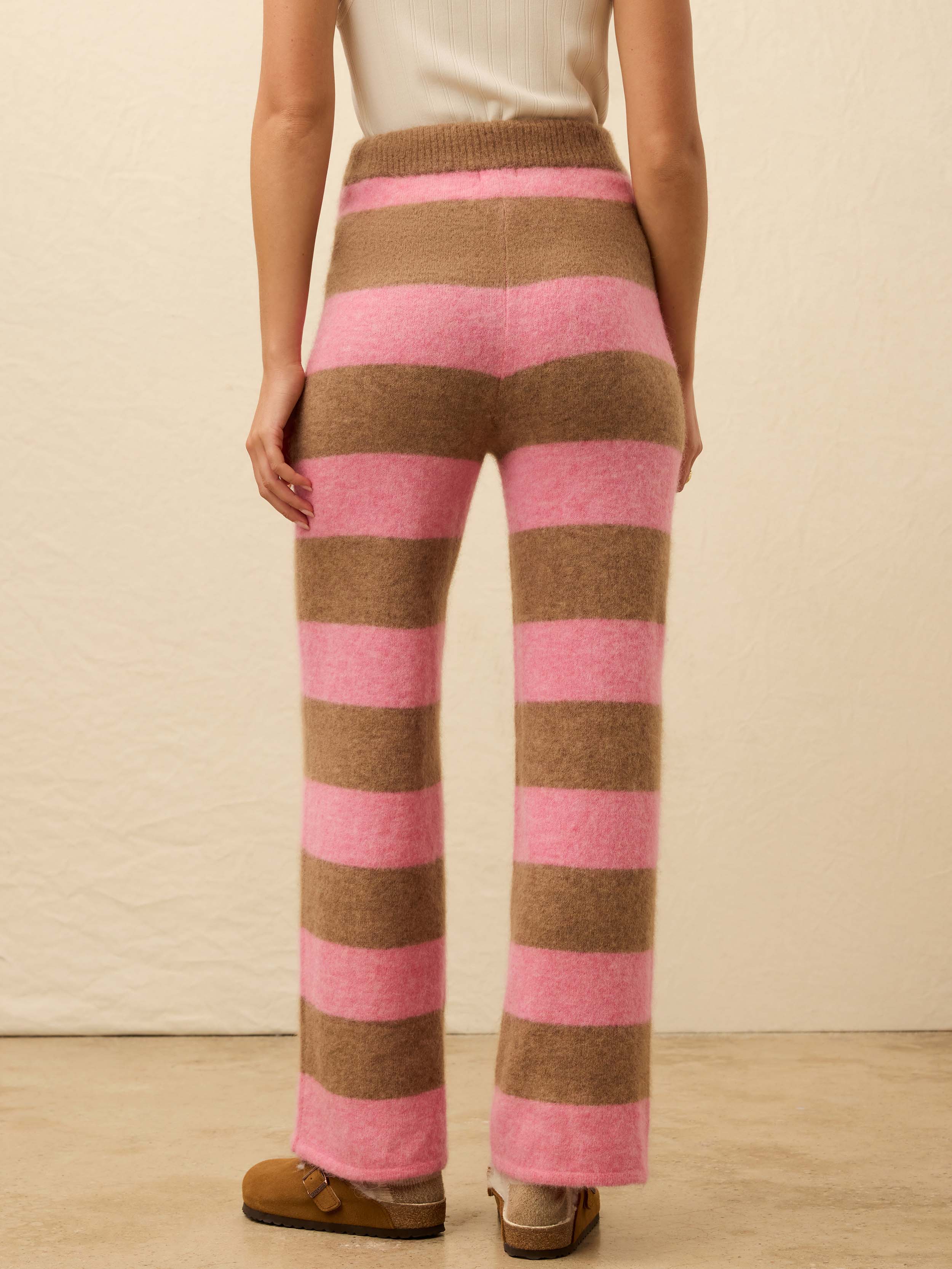 Apres Alpaca Pant - Pink Spritz | Faherty Brand