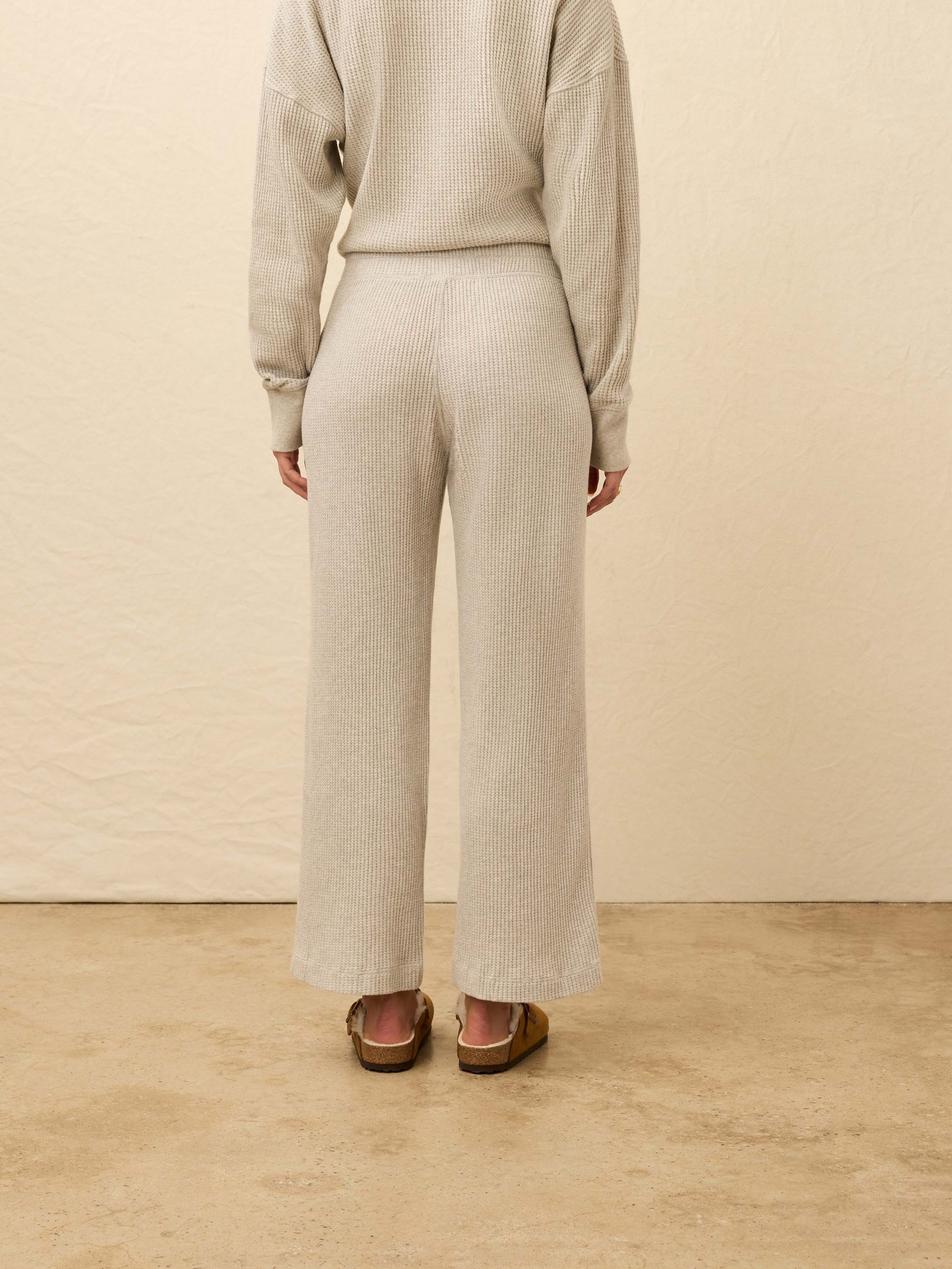 Après Waffle Pant - Light Grey Heather