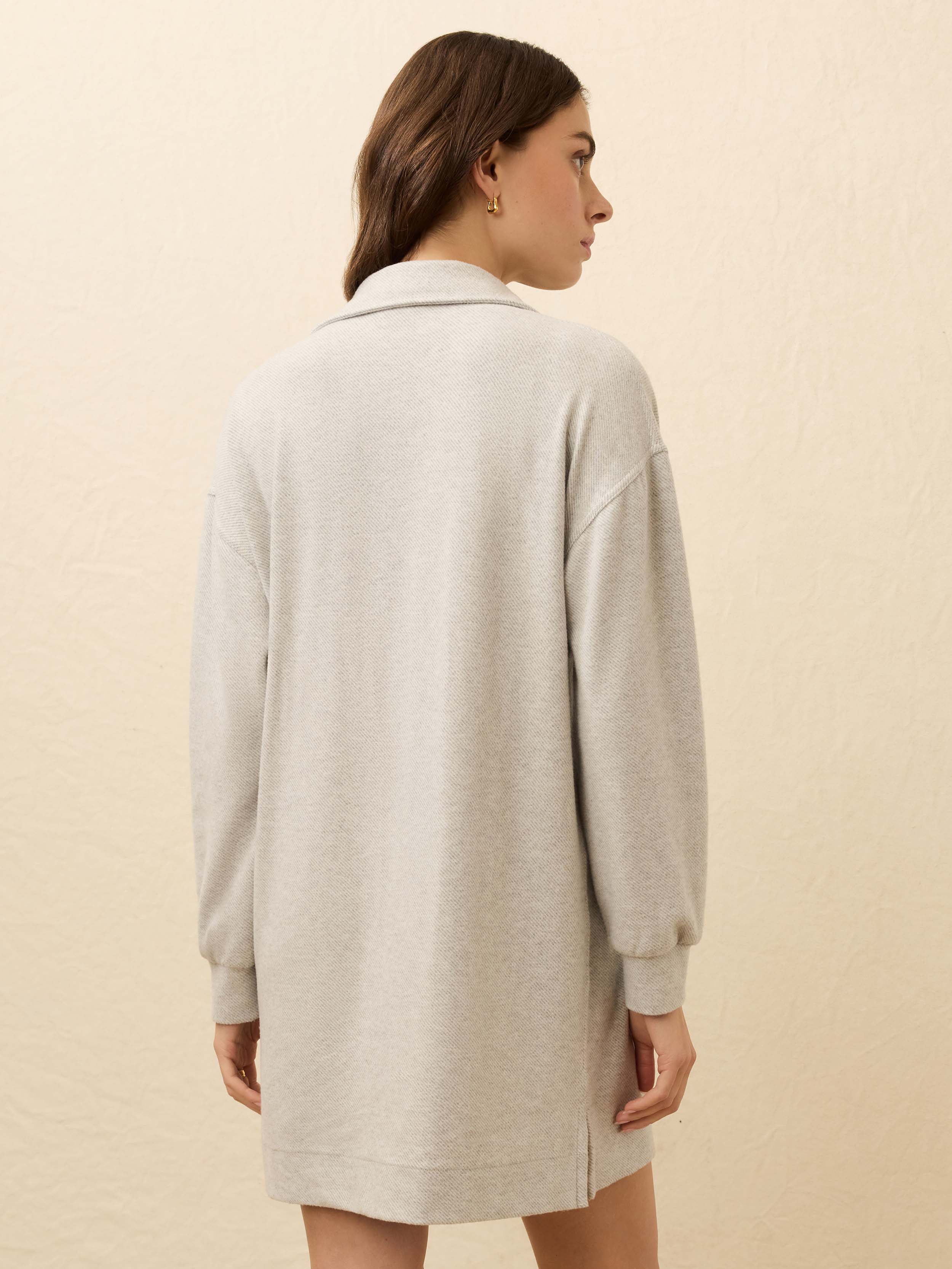 slim fit dress slacks Legend Sweater Hudson Dress - Light Heather Grey