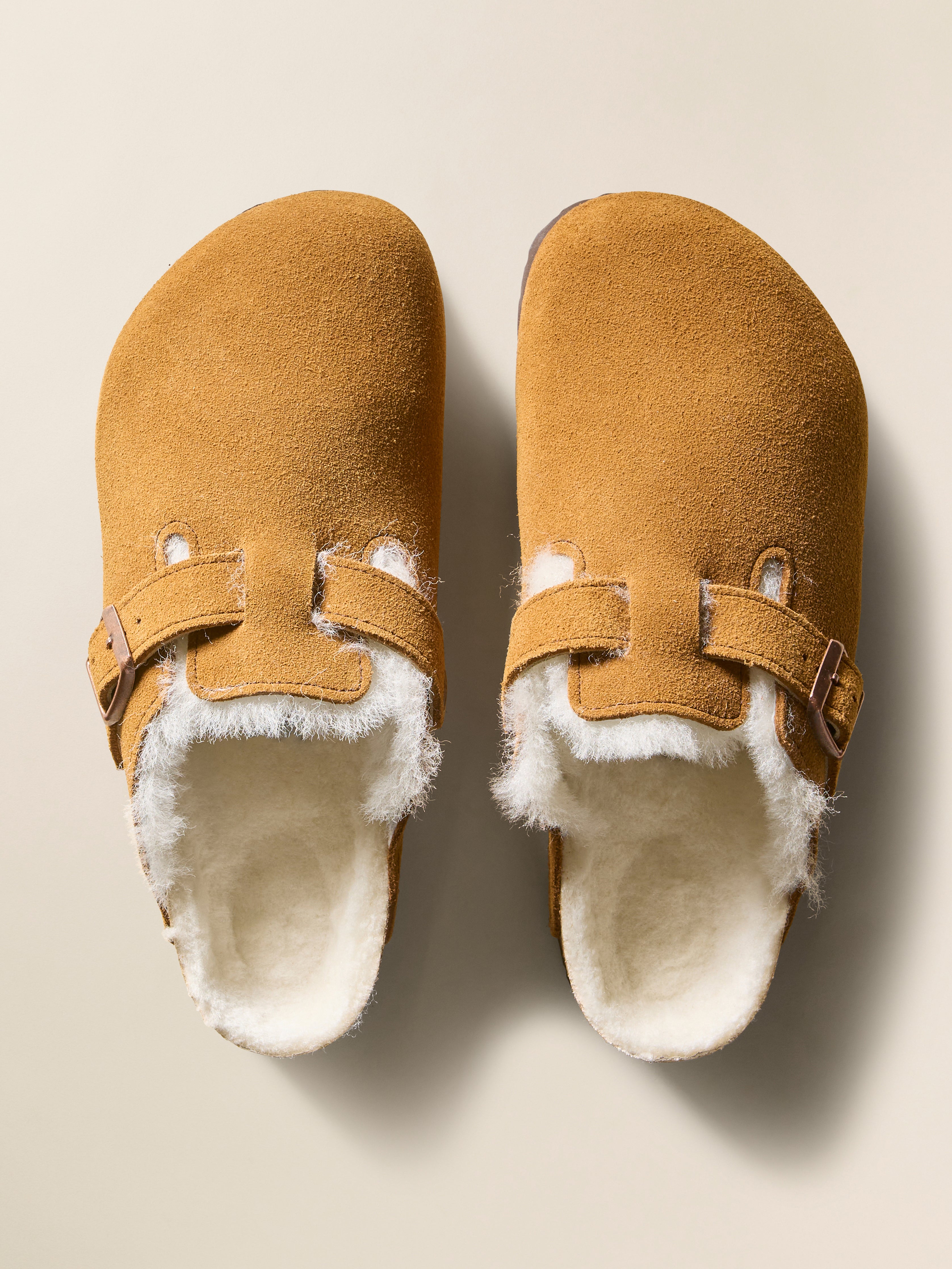 Birkenstock Women's Shearling Boston - Mink